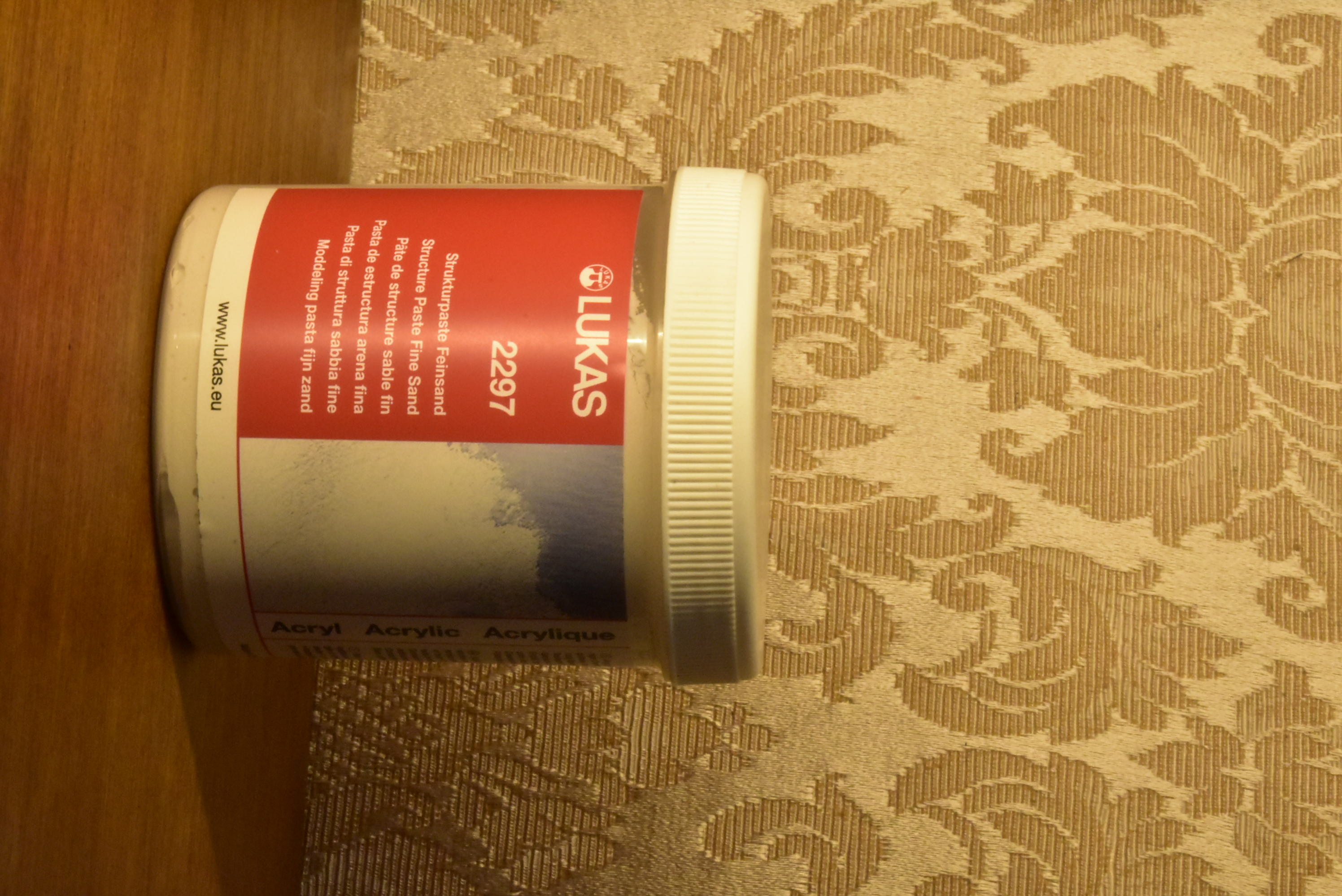 LUKAS PASTA DI STRUTTURA ACRILICA SABBIA FINE 250ML