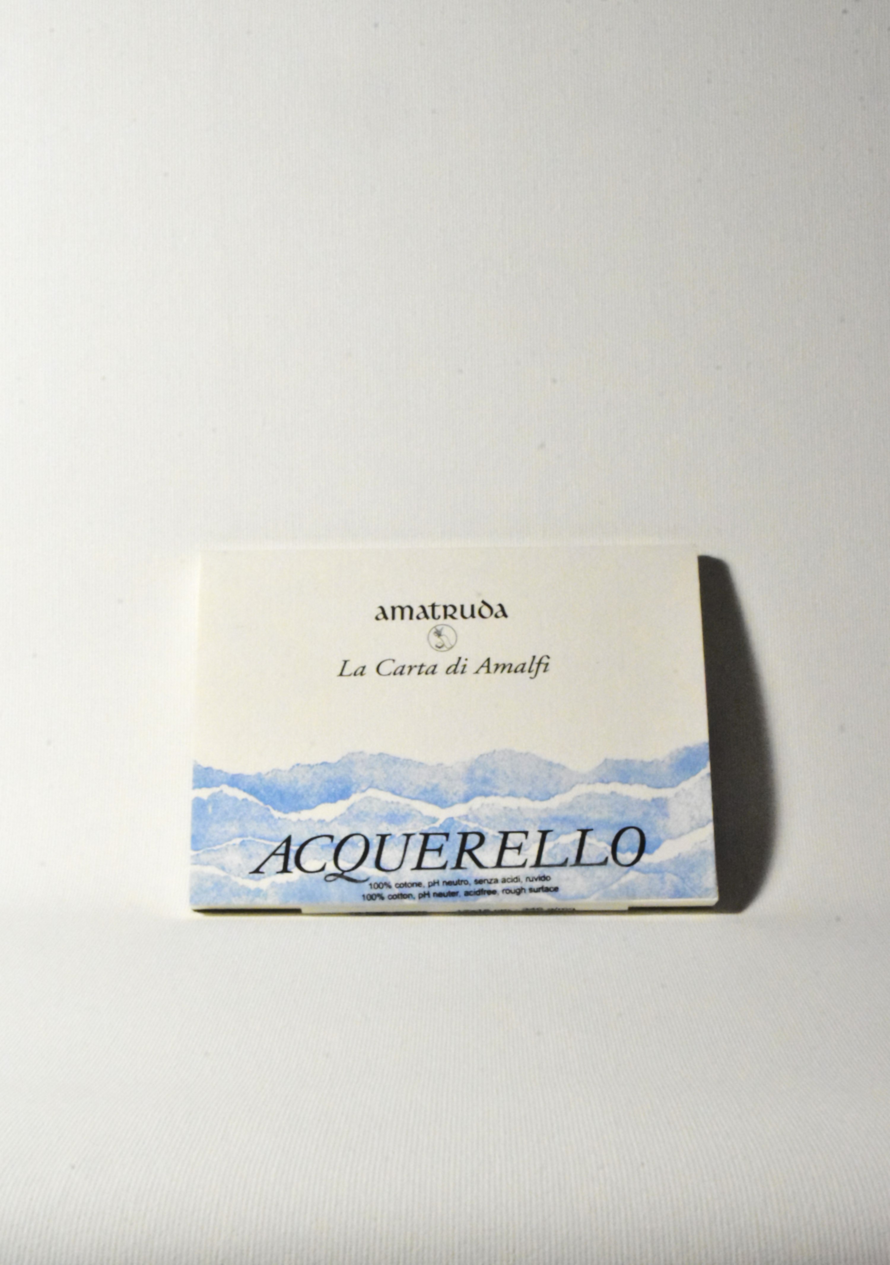 Amatruda Album per acquerello 12 fogli di cotone 100% 200 g/mq