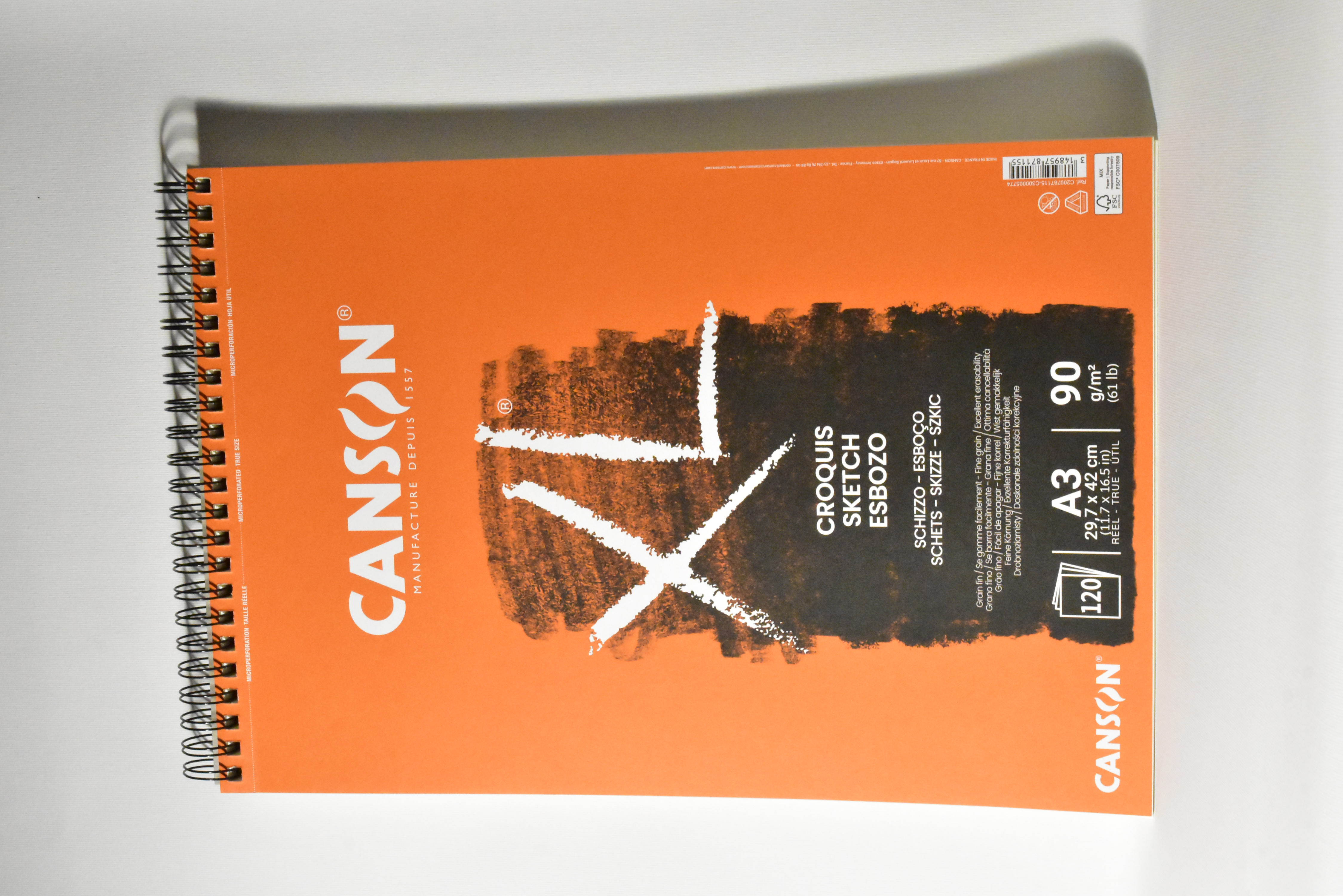 CANSON Album XL Sketch CROQ 120F 90G			