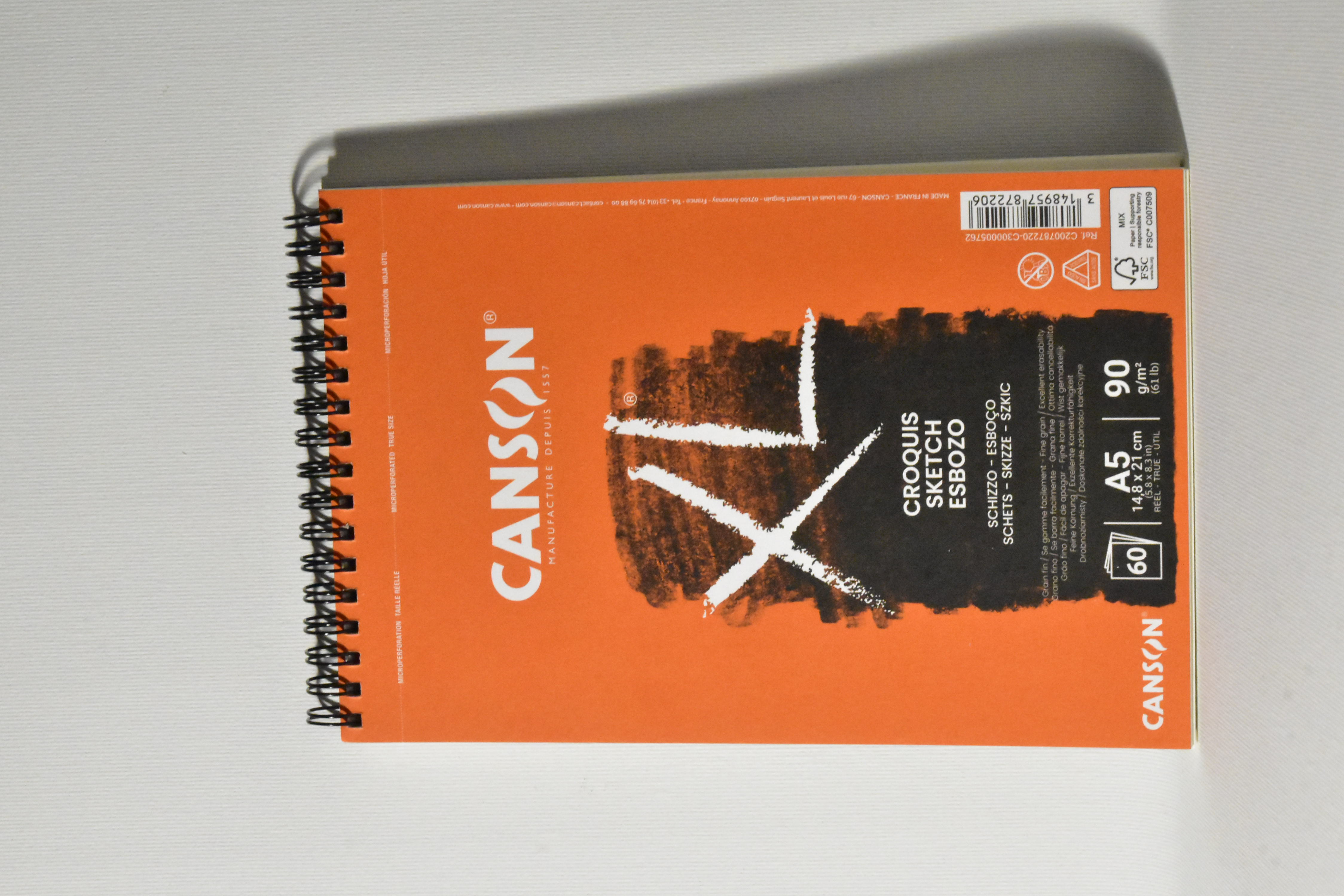 CANSON Album XL Sketch CROQ 120F 90G			