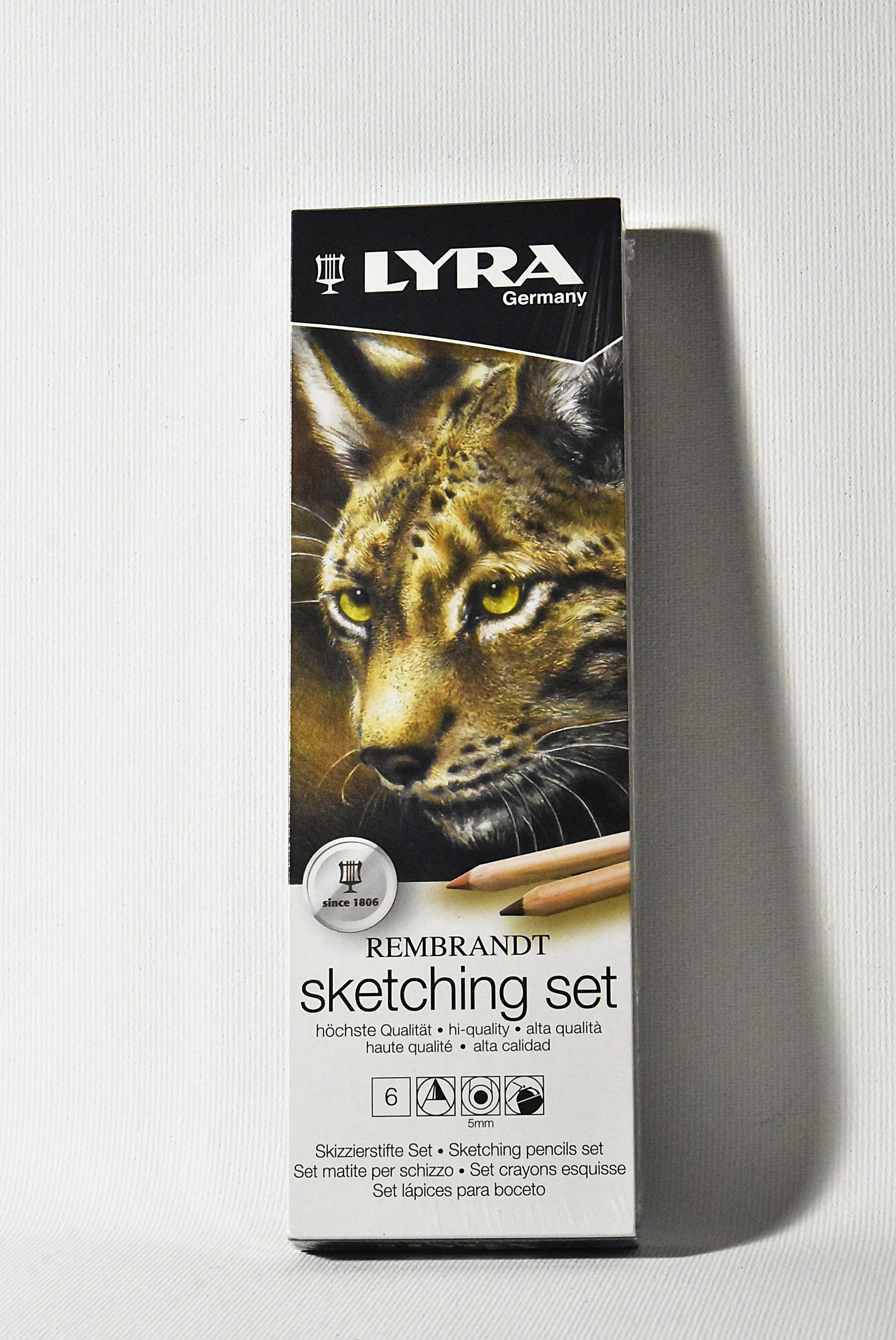  LYRA REMBRANDT  SET MATITE PER SKETCHING 6 PZ			