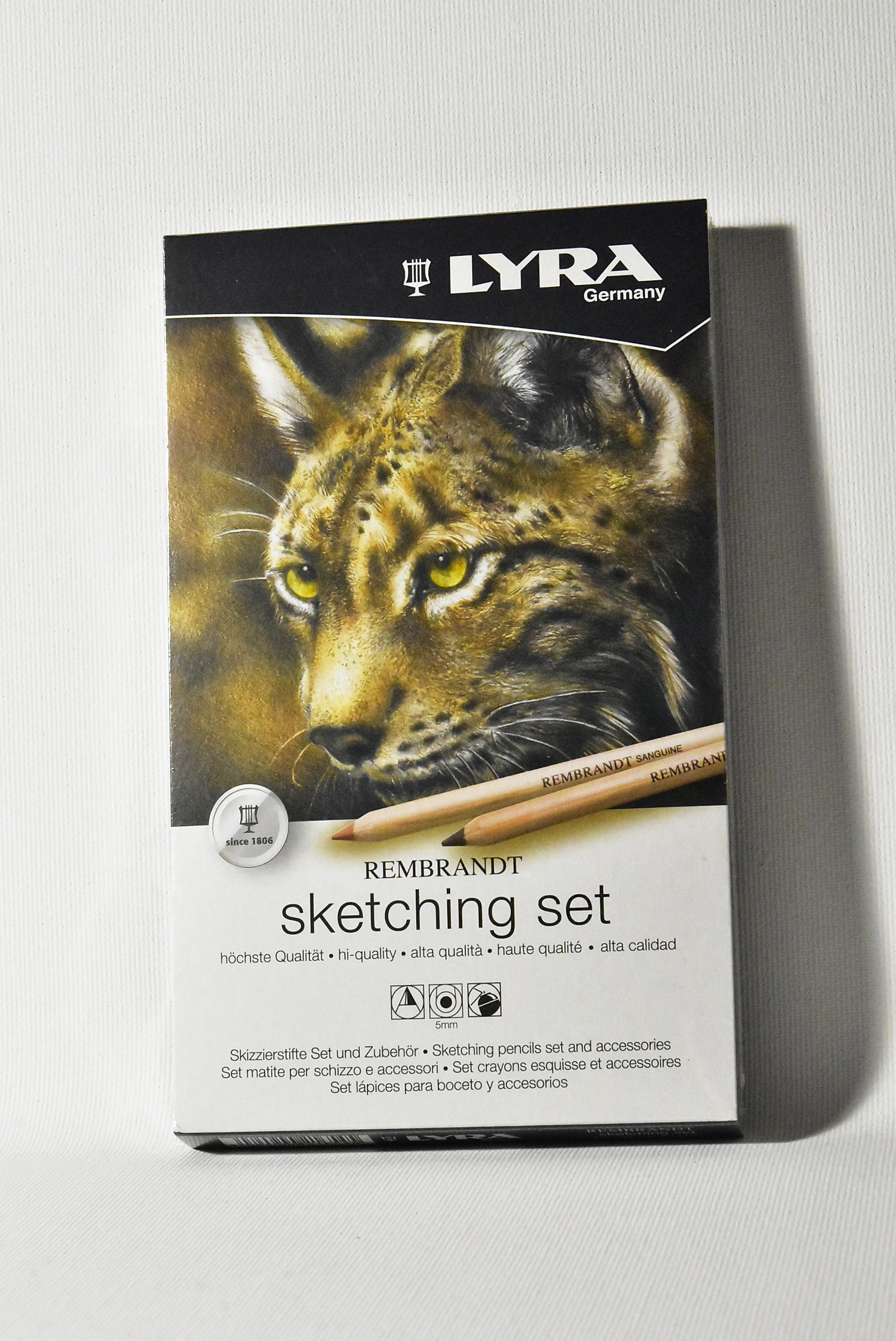 LYRA REMBRANDT SET MATITE PER SKETCHING  10 PZ			