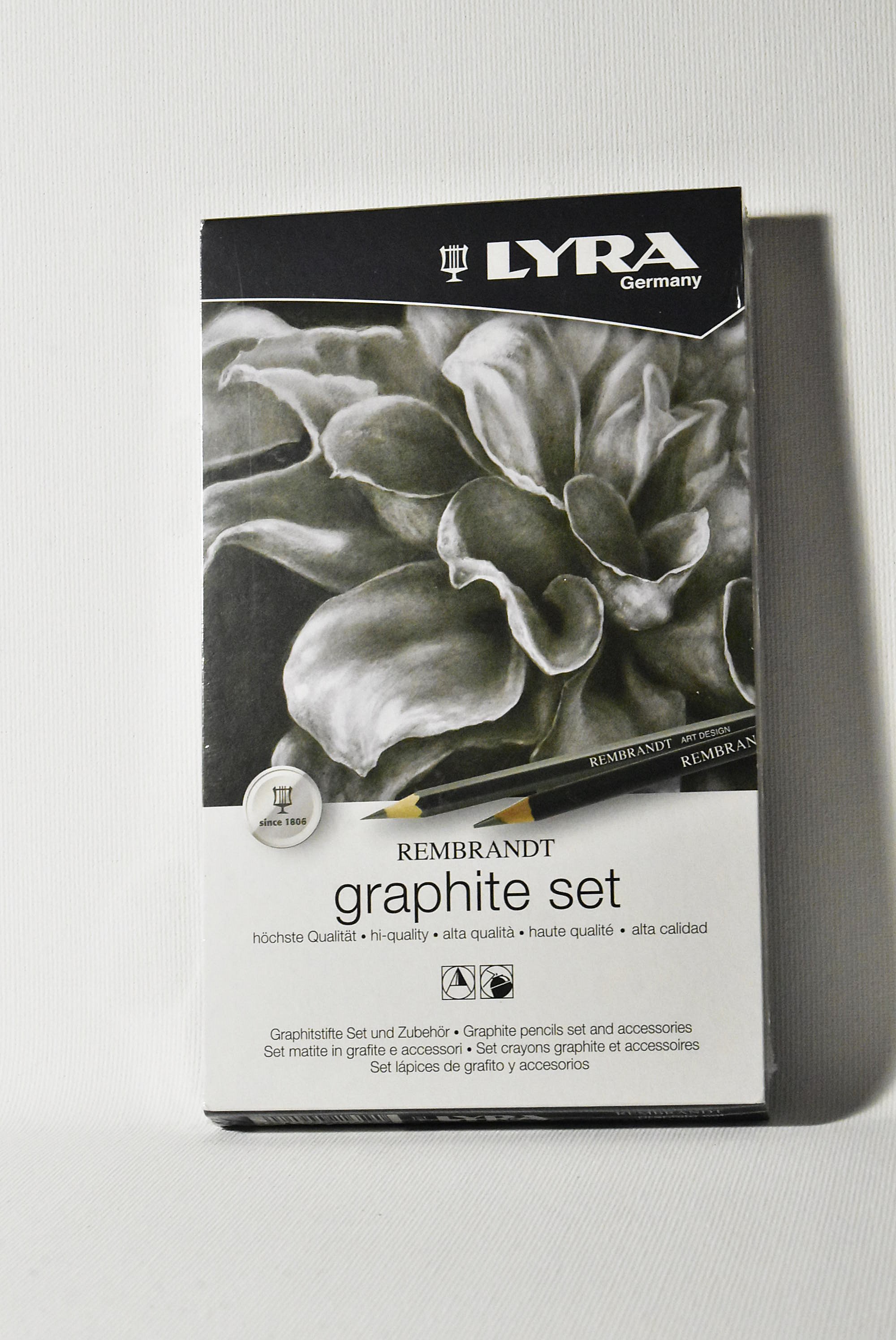 LYRA REMBRANDT SET MATITE GRAFITE   11 PZ			