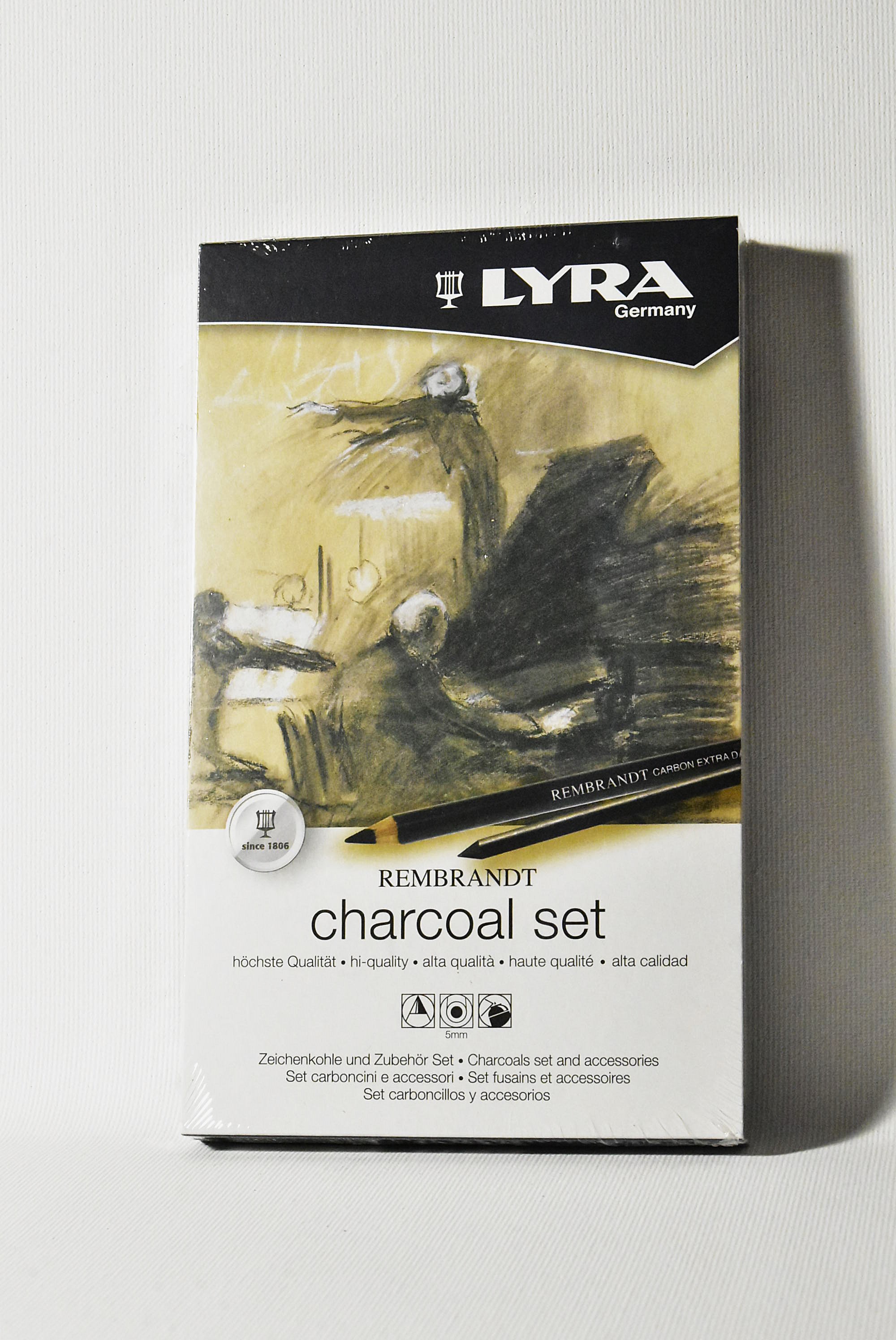 LYRA REMBRANDT SET MATITE CARBONCINO   12 PZ			