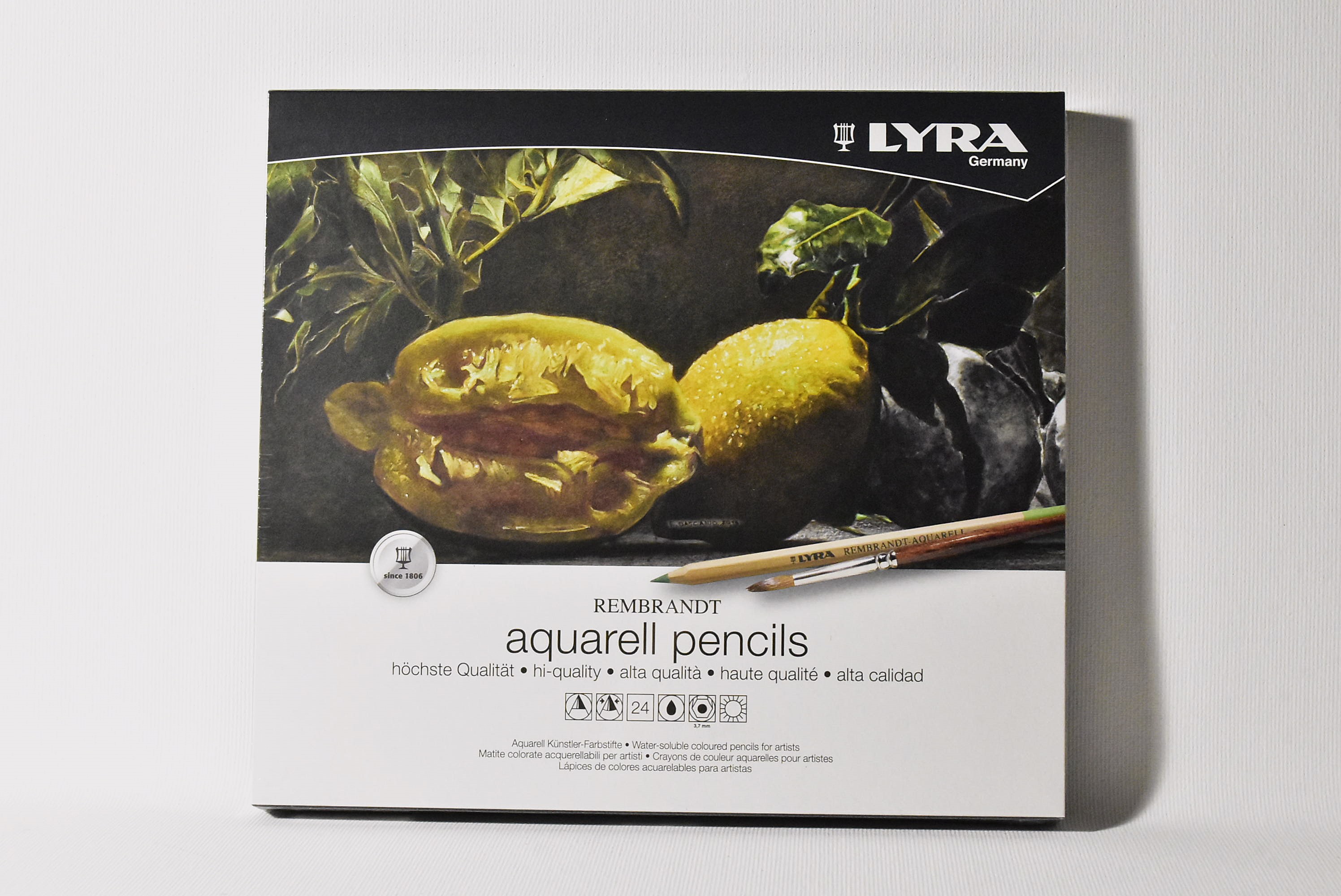 LYRA REMBRANDT MATITE COLORATE ACQUERELLABILI AQUARELL  24 PZ			