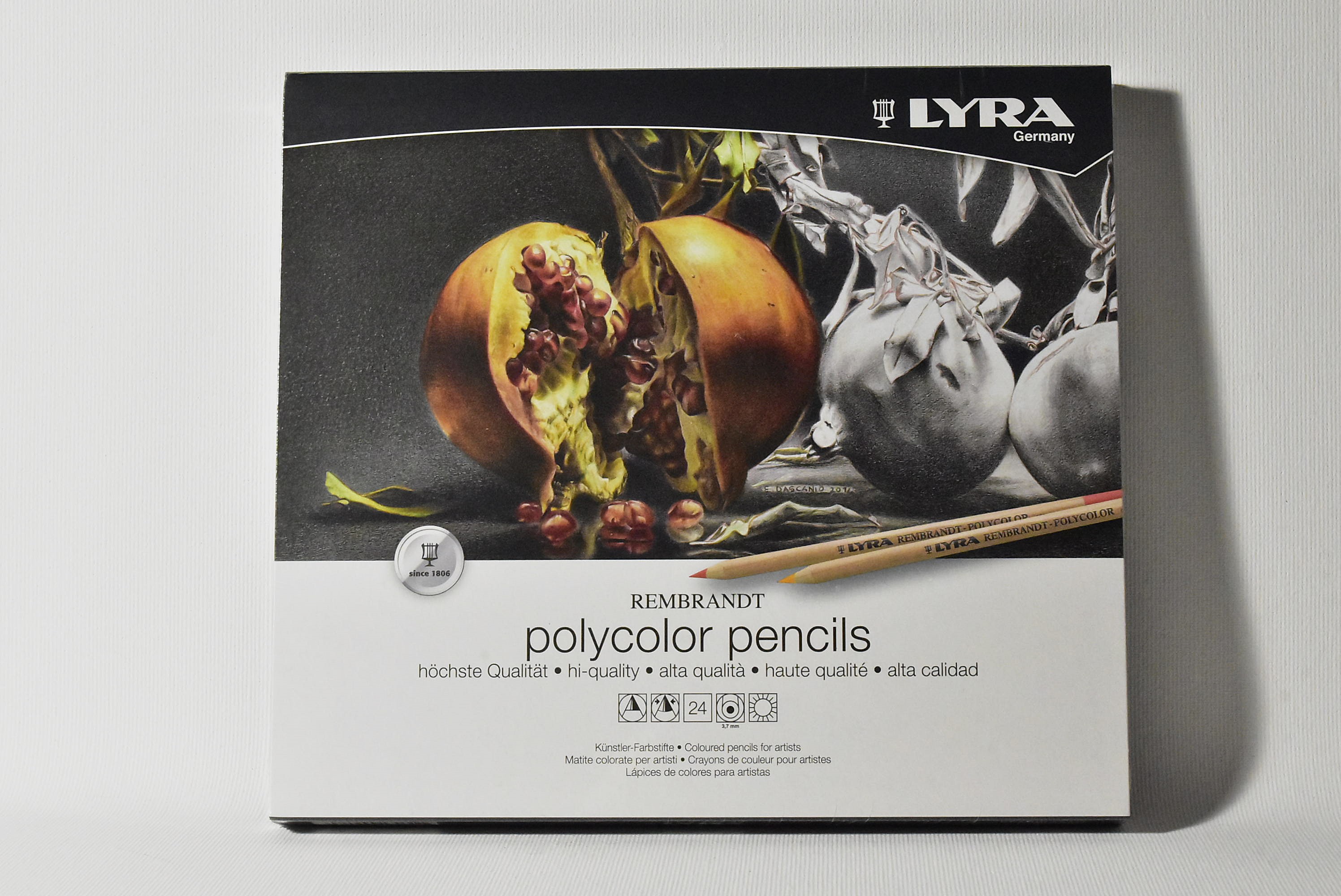 LYRA REMBRANDT MATITE COLORATE POLYCOLOR SET   24 PZ			