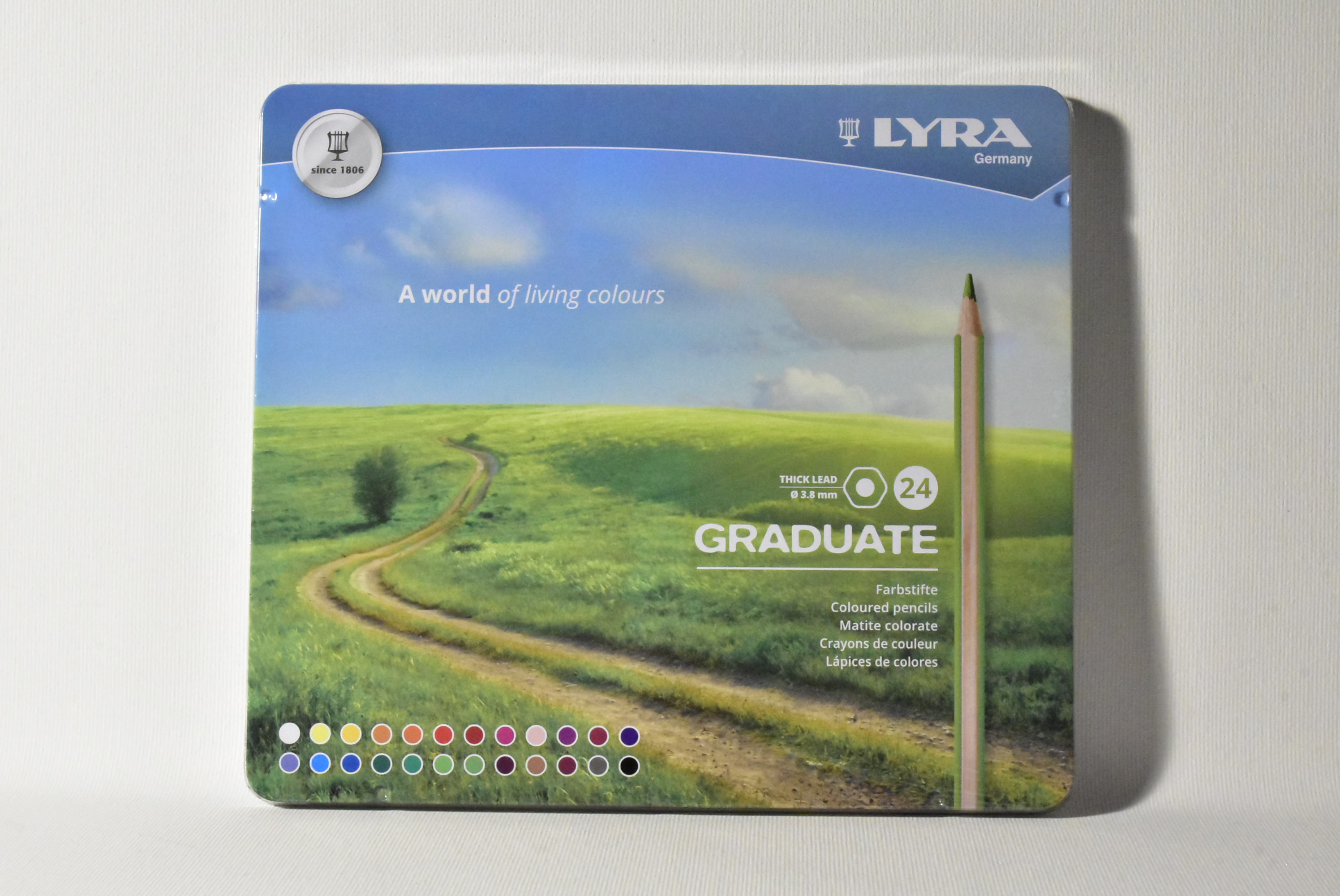 LYRA GRADUATE MATITE COLORATE  24 PZ			