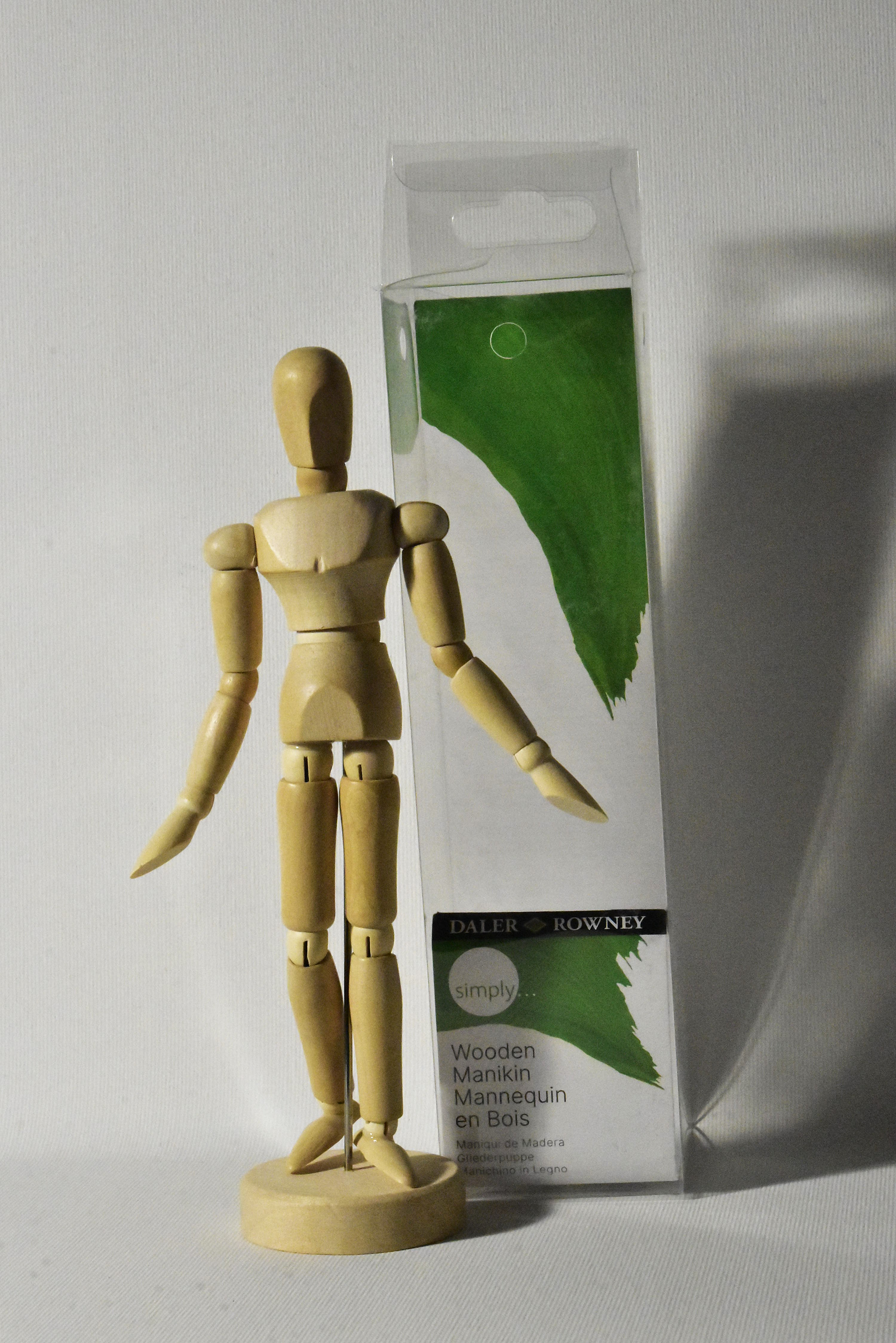 DALER ROWNEY MANICHINO IN LEGNO SIMPLY 