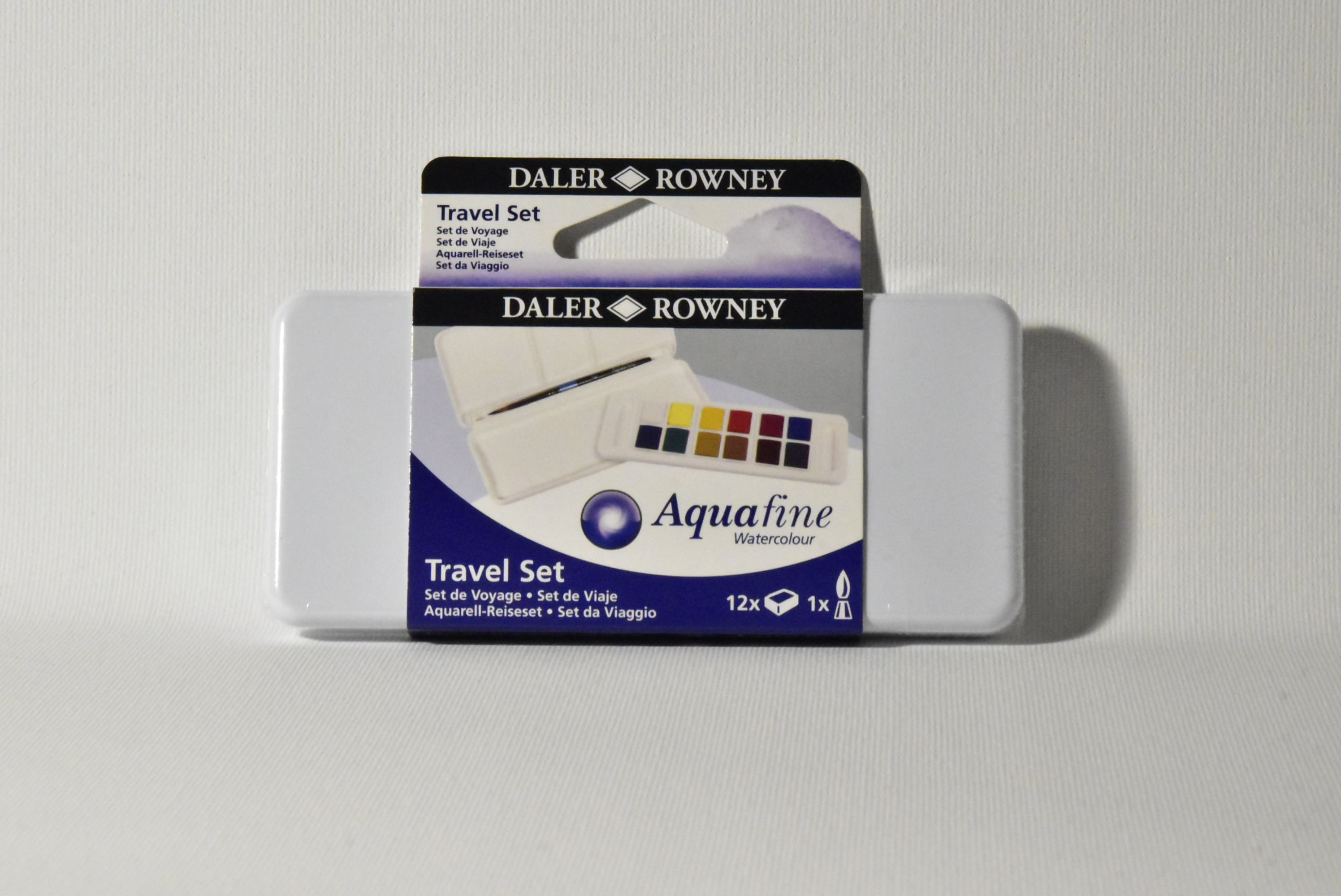 DALER ROWNEY AQUAFINE ACQUERELLI TRAVEL SET  12pz		