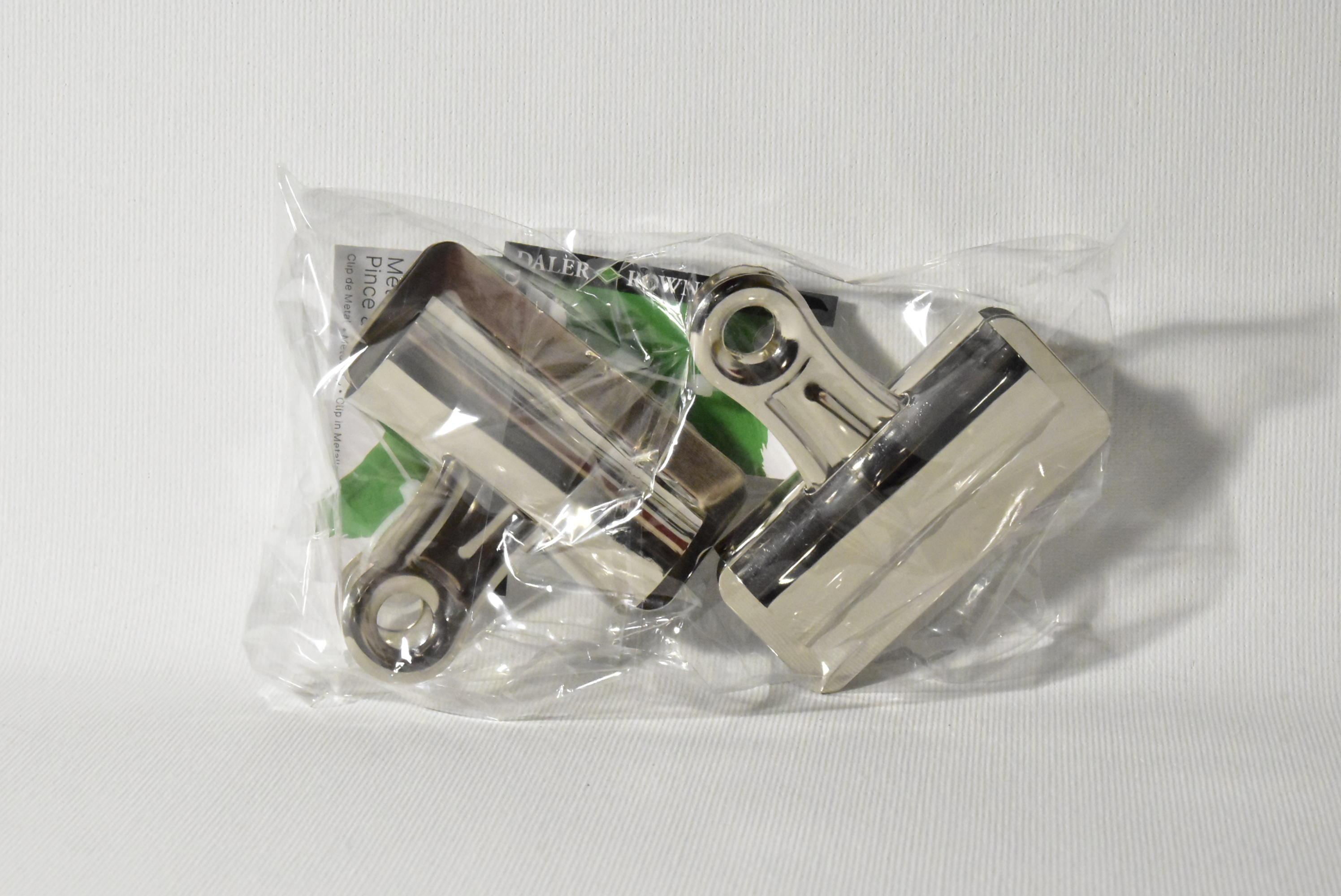 DALER ROWNEY CLIP METALLICA 7.5cm SIMPLY  2 PZ