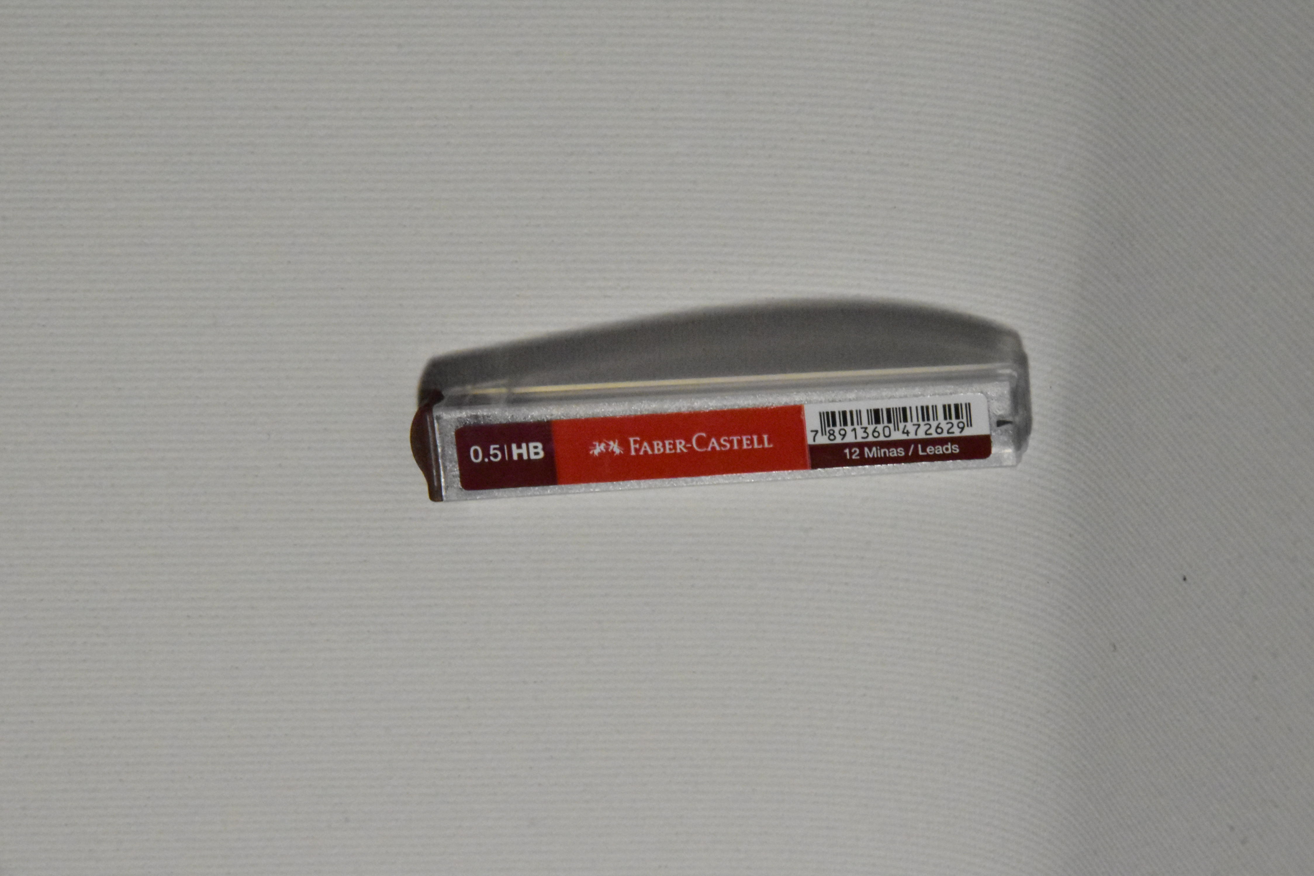 FABER-CASTELL MINE PER PORTAMINE 0,5MM HB 12 pezzi 