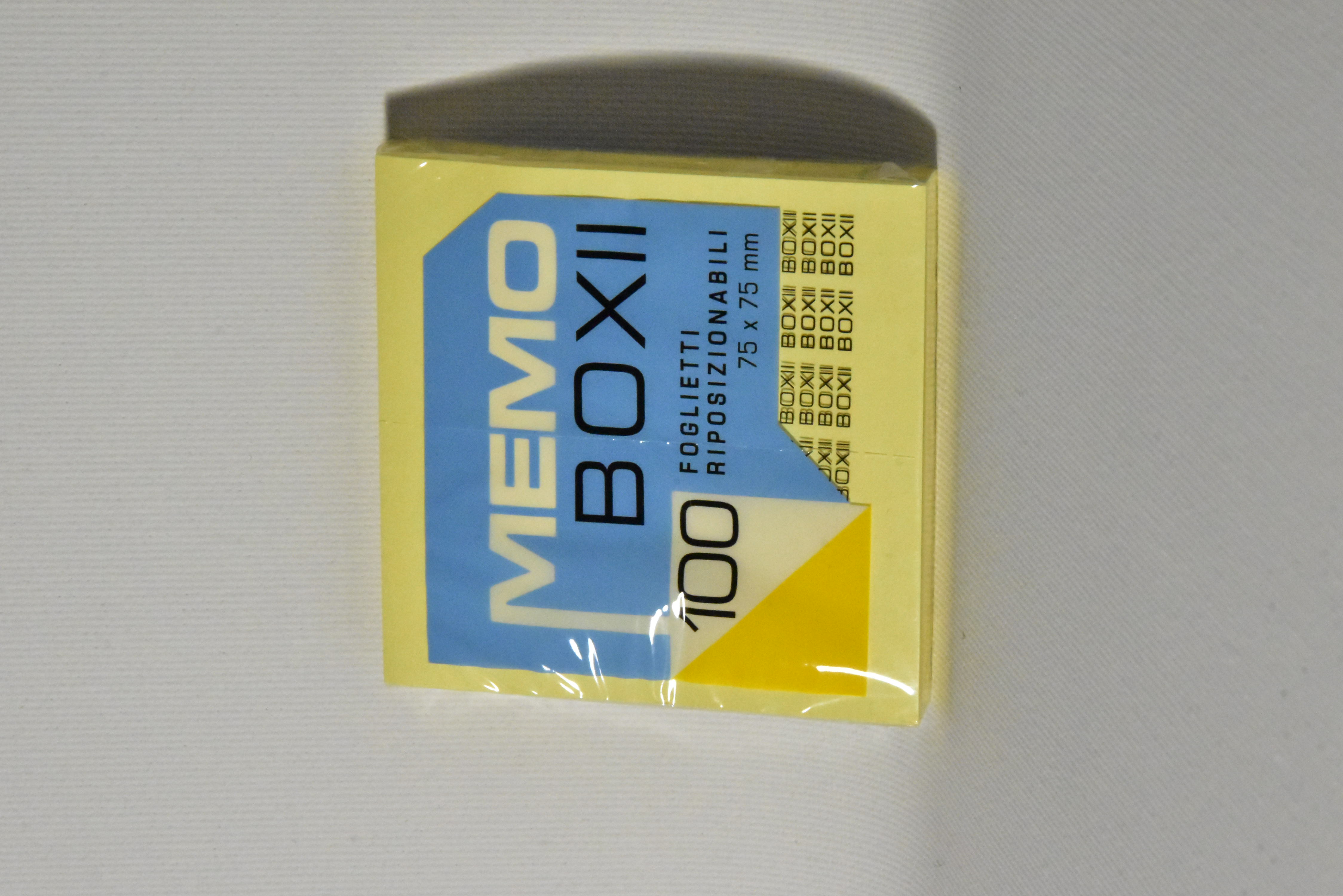 MEMO BOXII POST-IT 654 76X76 GIALLI