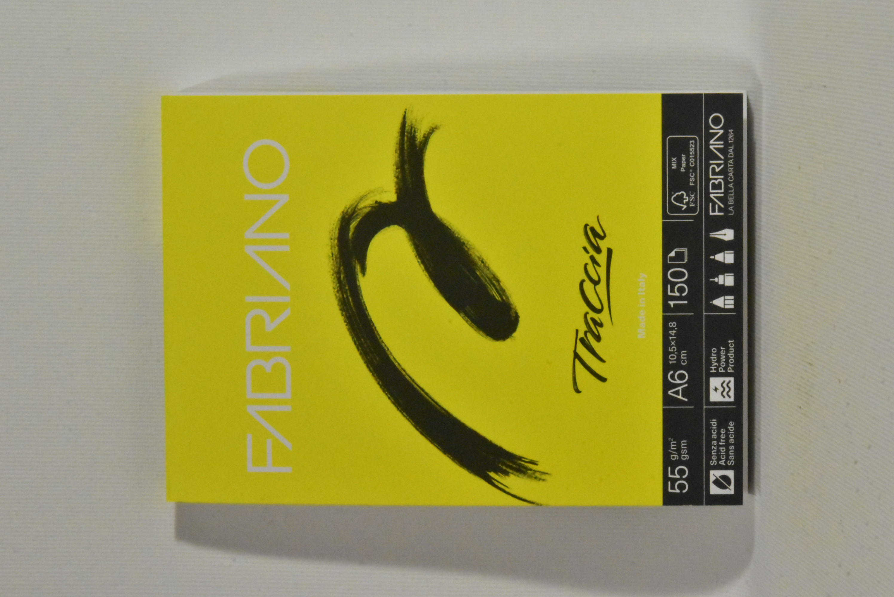 Fabriano Blocco carta per ricalco e schizzi TRACCIA 150FG 55G