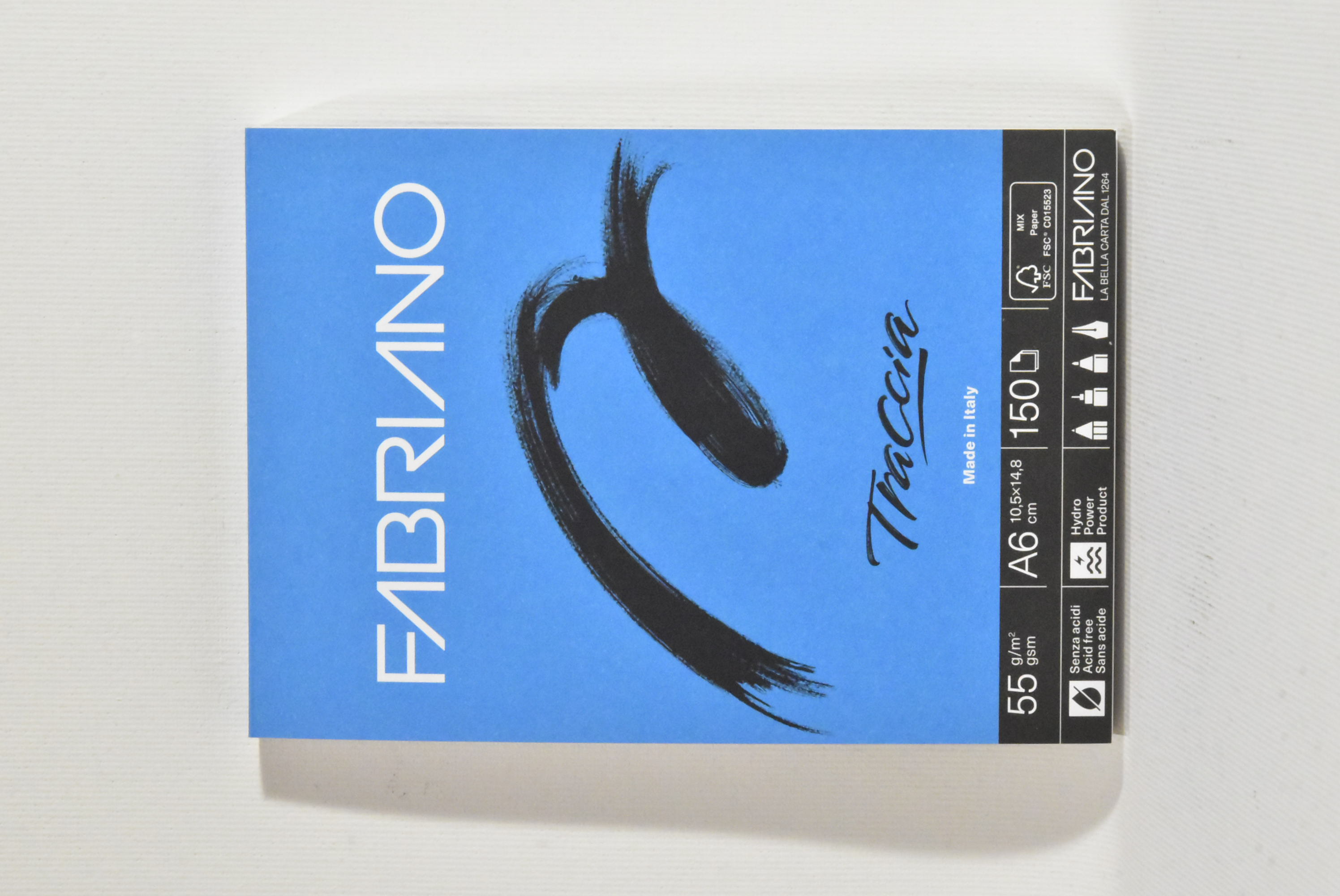 Fabriano Blocco carta per ricalco e schizzi TRACCIA 150FG 55G