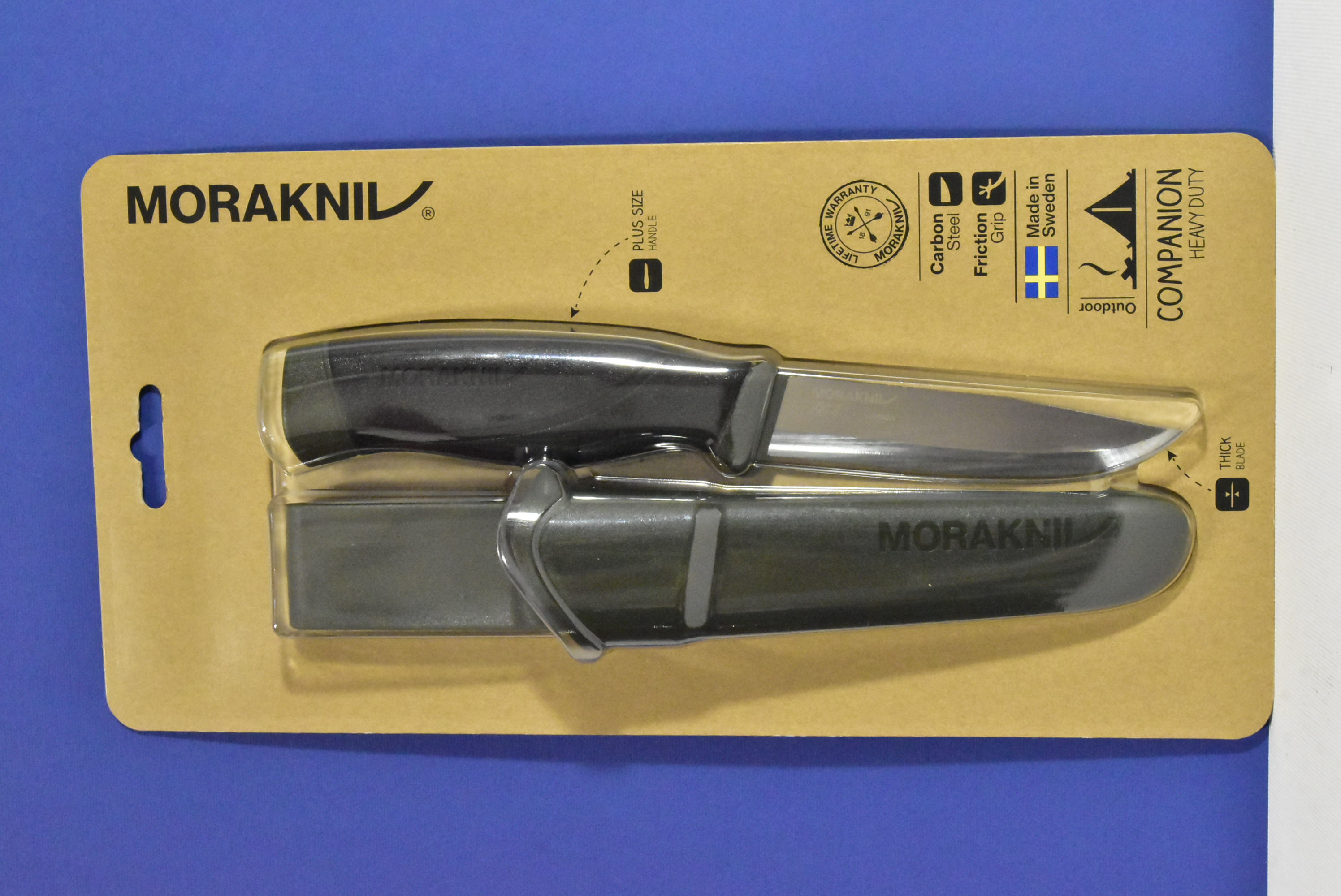 MORAKNIV Coltello COMPANION HEAVYDUTY (C) Military Green 