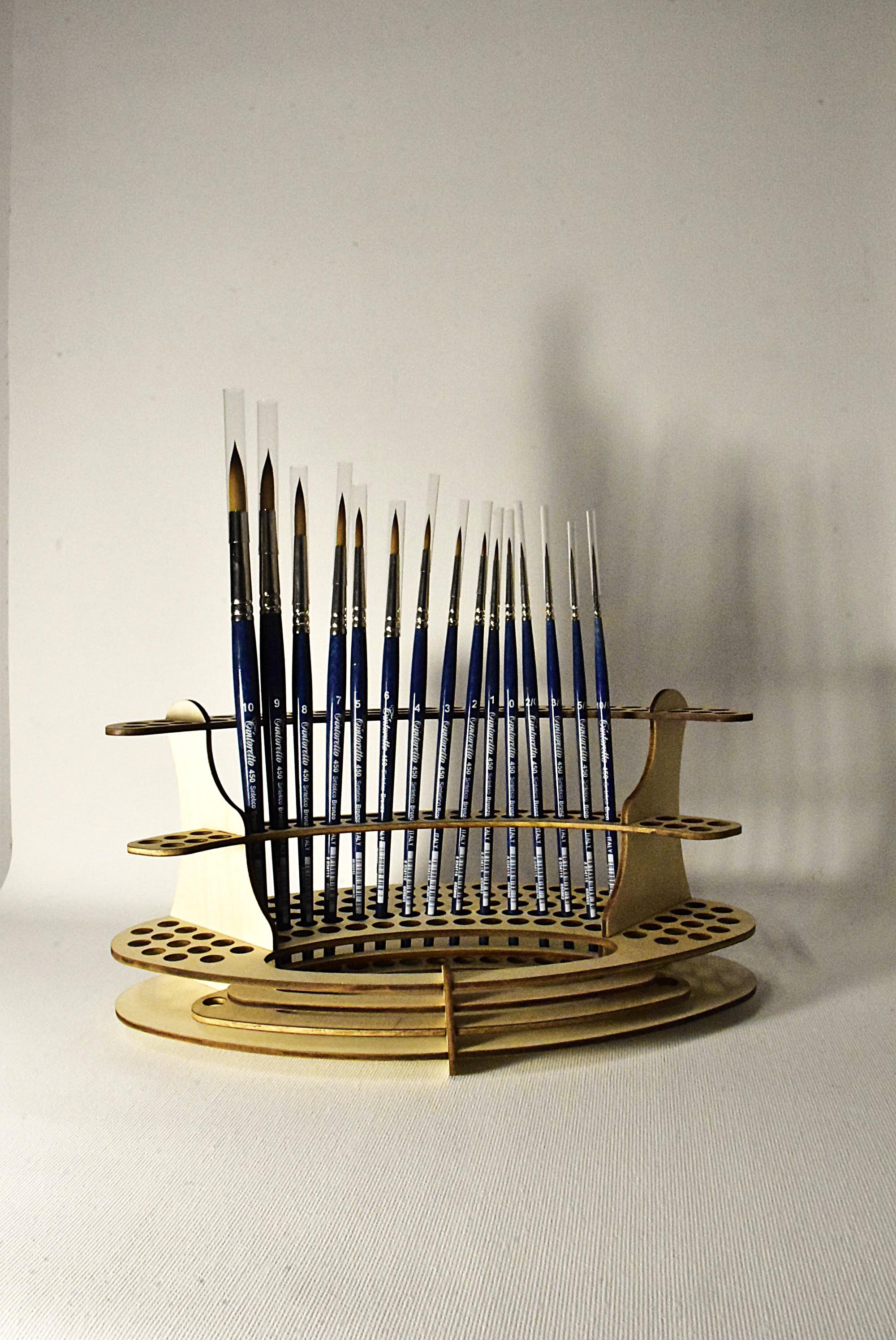 Tintoretto 450	Pennello Sintetico Bronzo tondo versatile