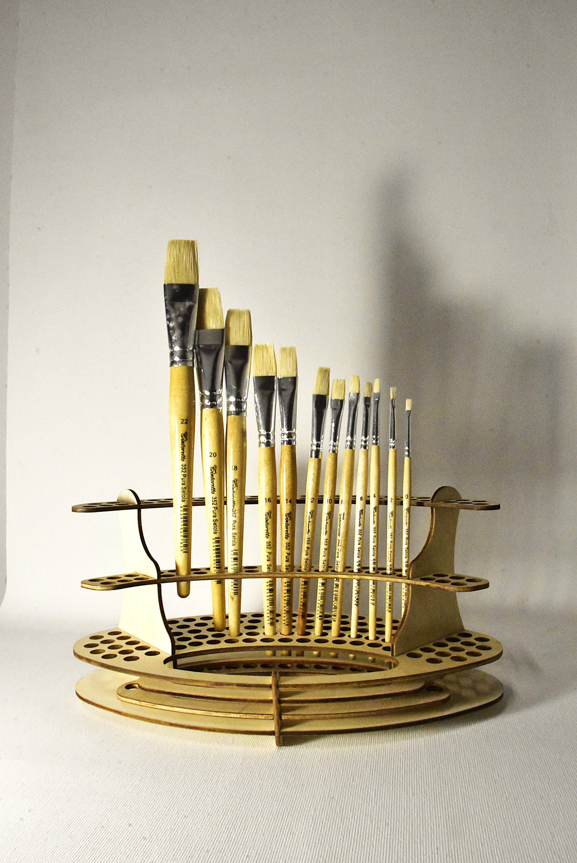 Tintoretto 352	Pennello Setola Cinese piatto