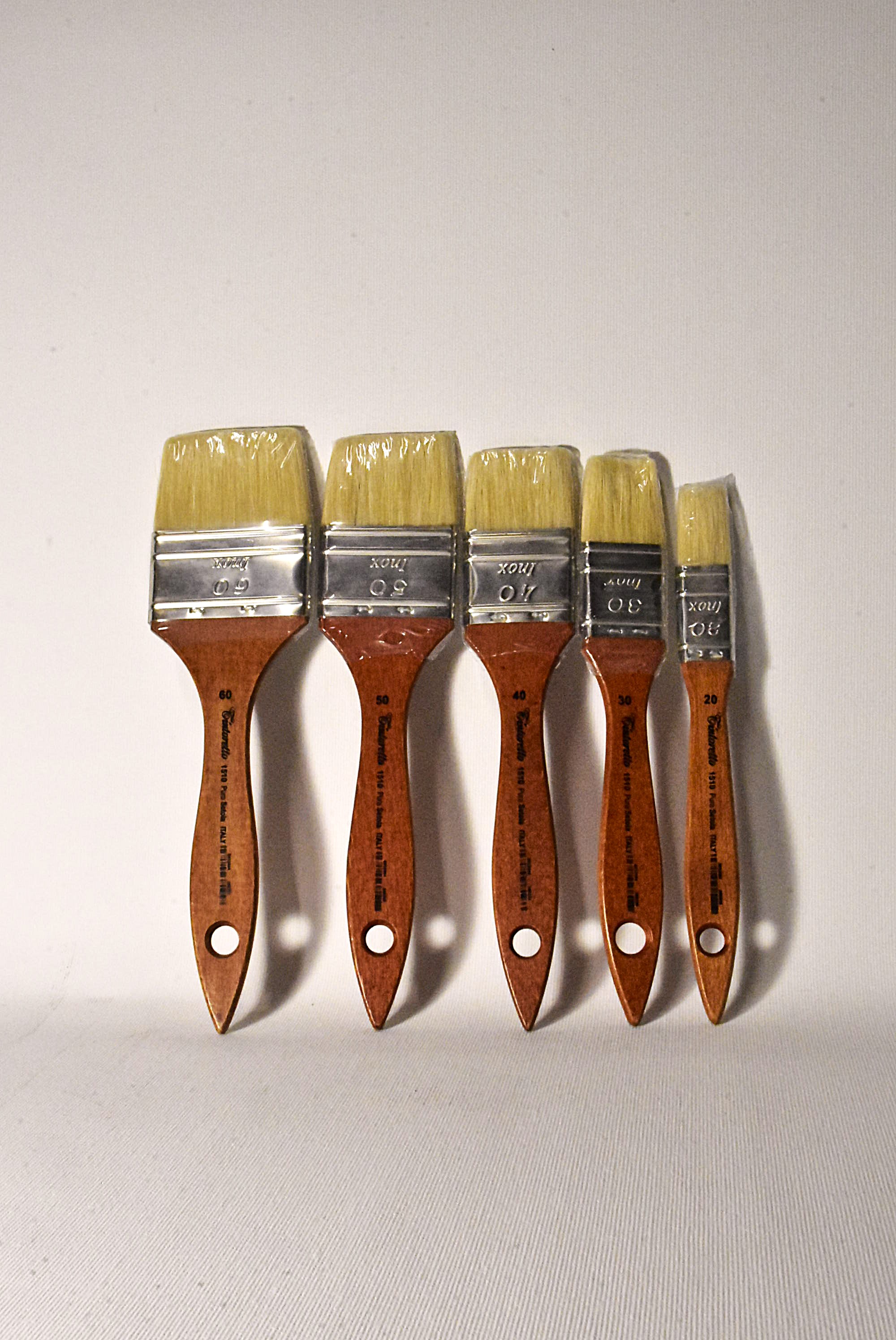 Tintoretto 1510 Pennellessa Setola Cinese Rigida per Pittura a Olio e Gesso