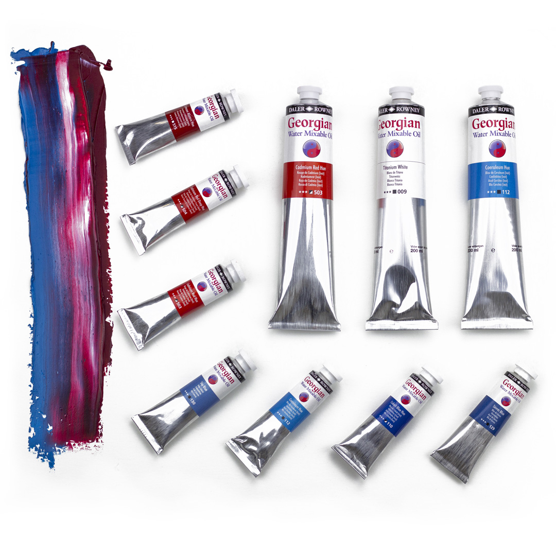 DALER ROWNEY GEORGIAN Colori a olio  miscelabili con acqua 37ml
