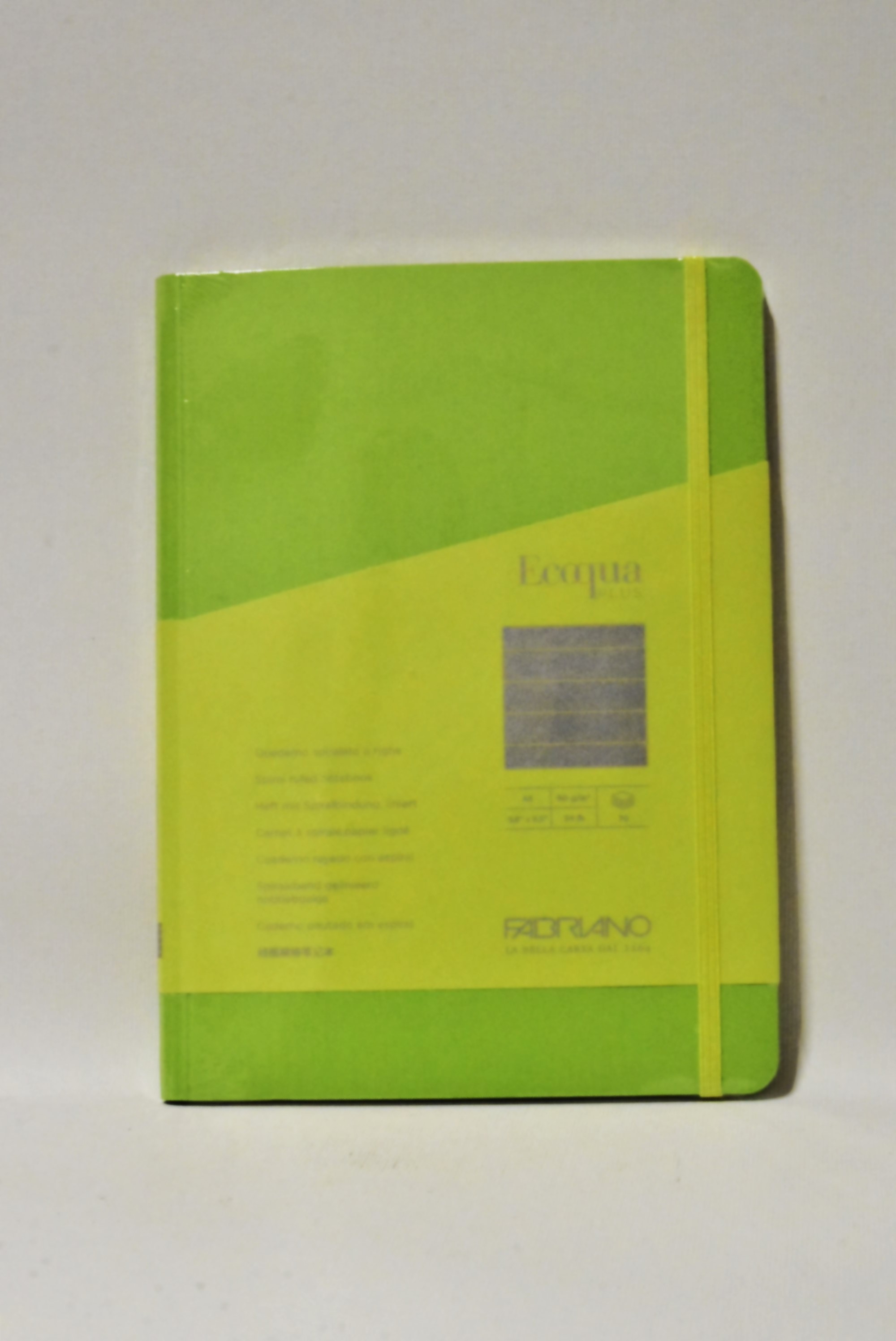 Fabriano Quaderno ECOQUA PLUS A5 spiralato a righe 90 gr