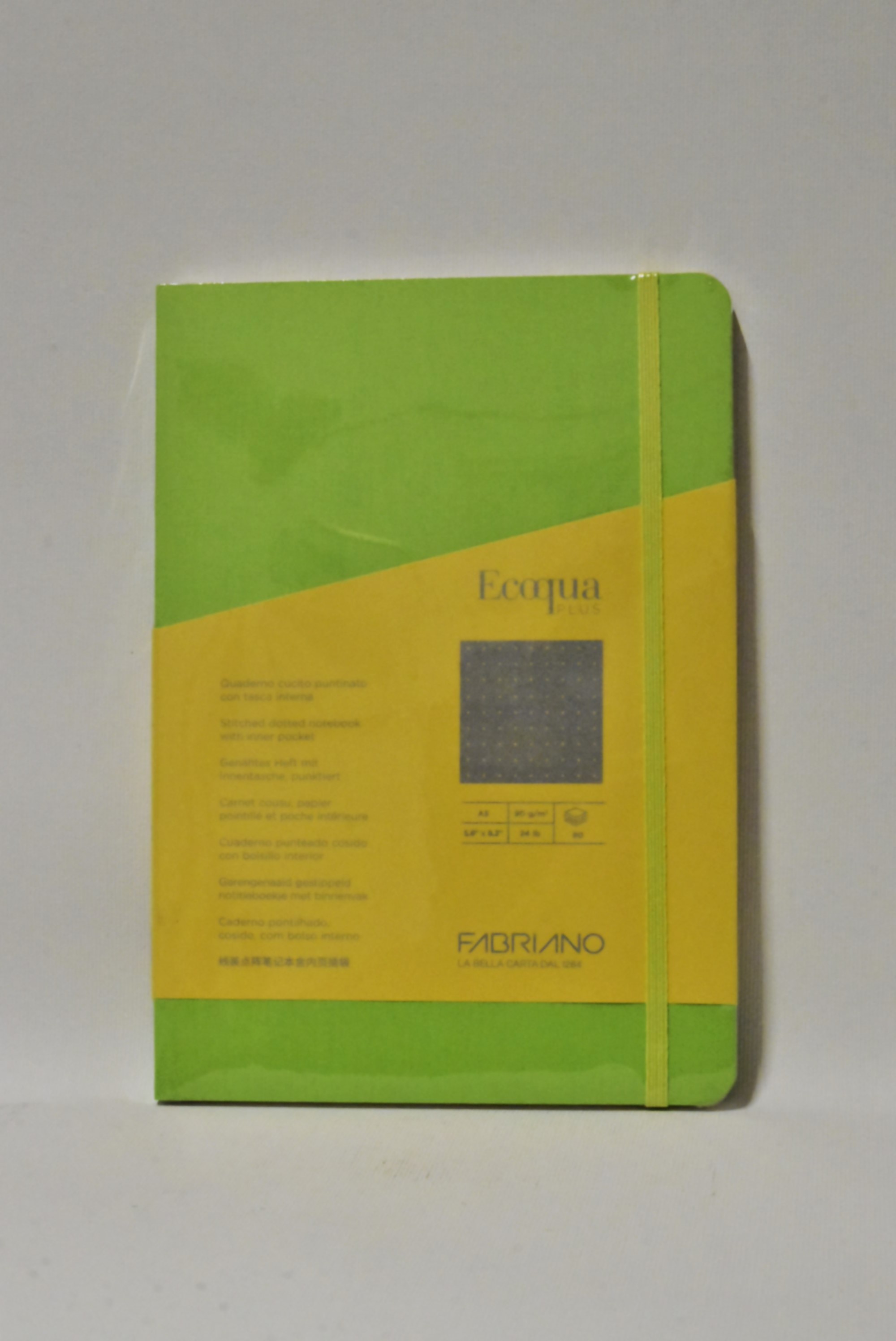 Fabriano Quaderno ECOQUA PLUS A5 a puntini cucito 90 gr