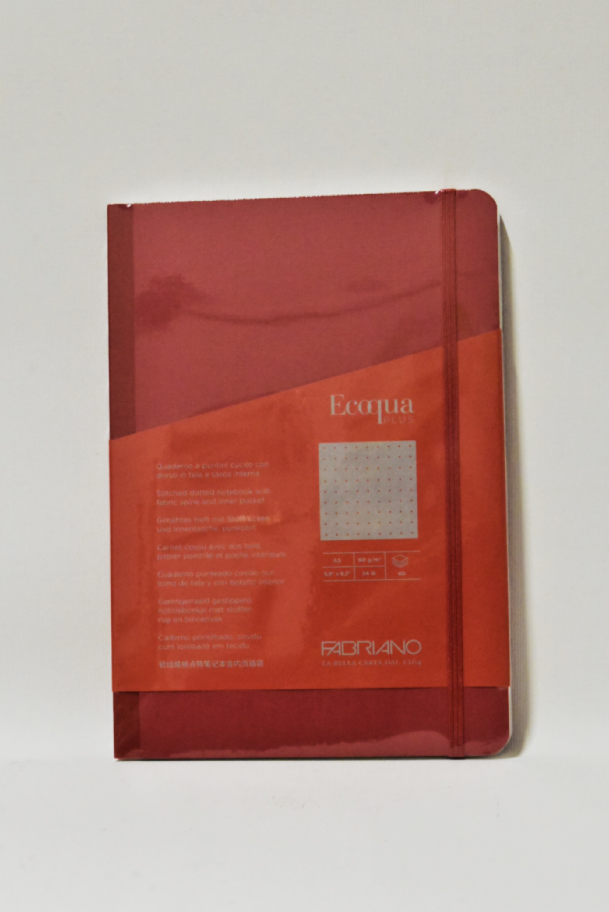 Fabriano Quaderno ECOQUA PLUS A5 a puntini cucito 90 gr
