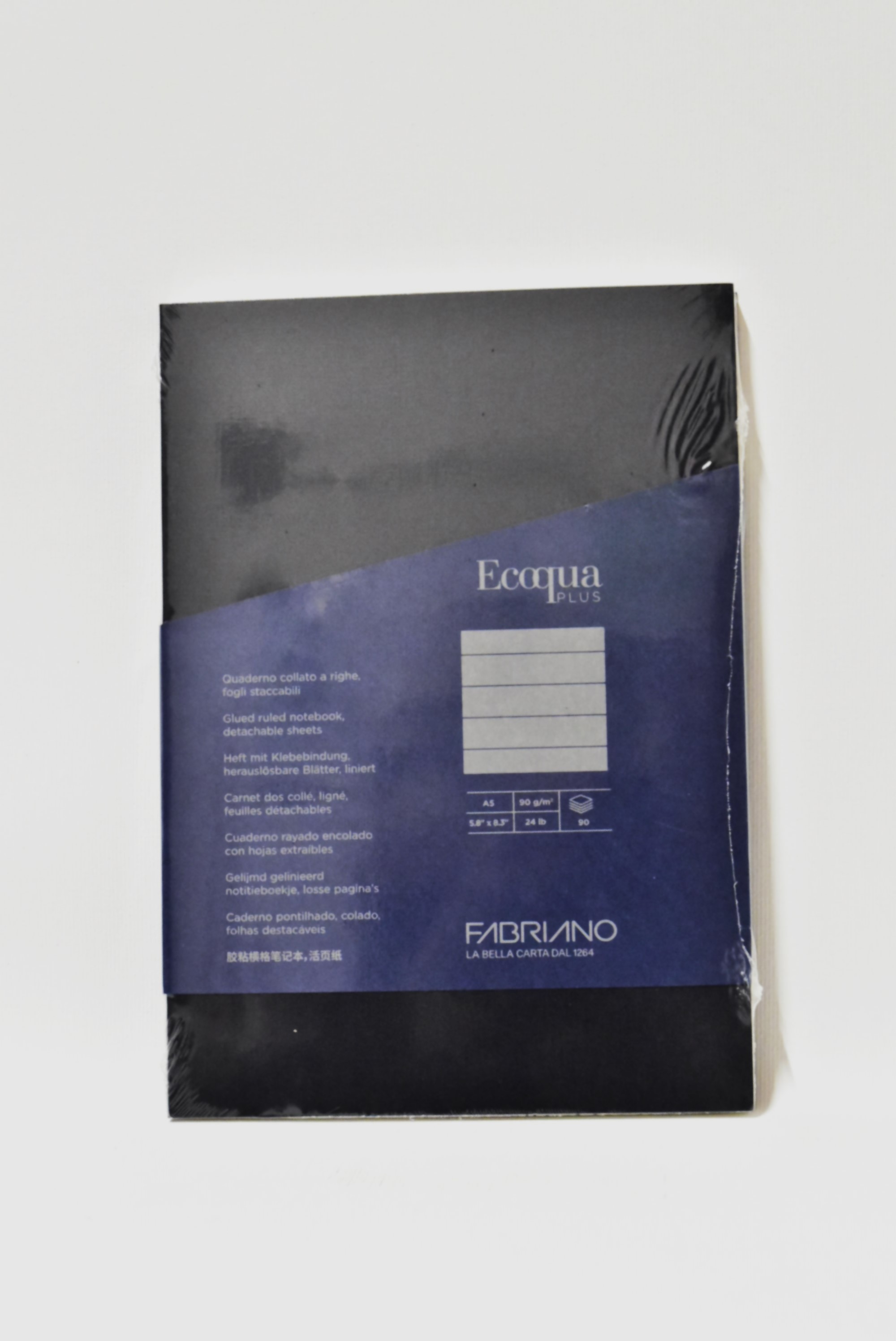 Fabriano Quaderno ECOQUA PLUS A5 collato a righe 90 gr