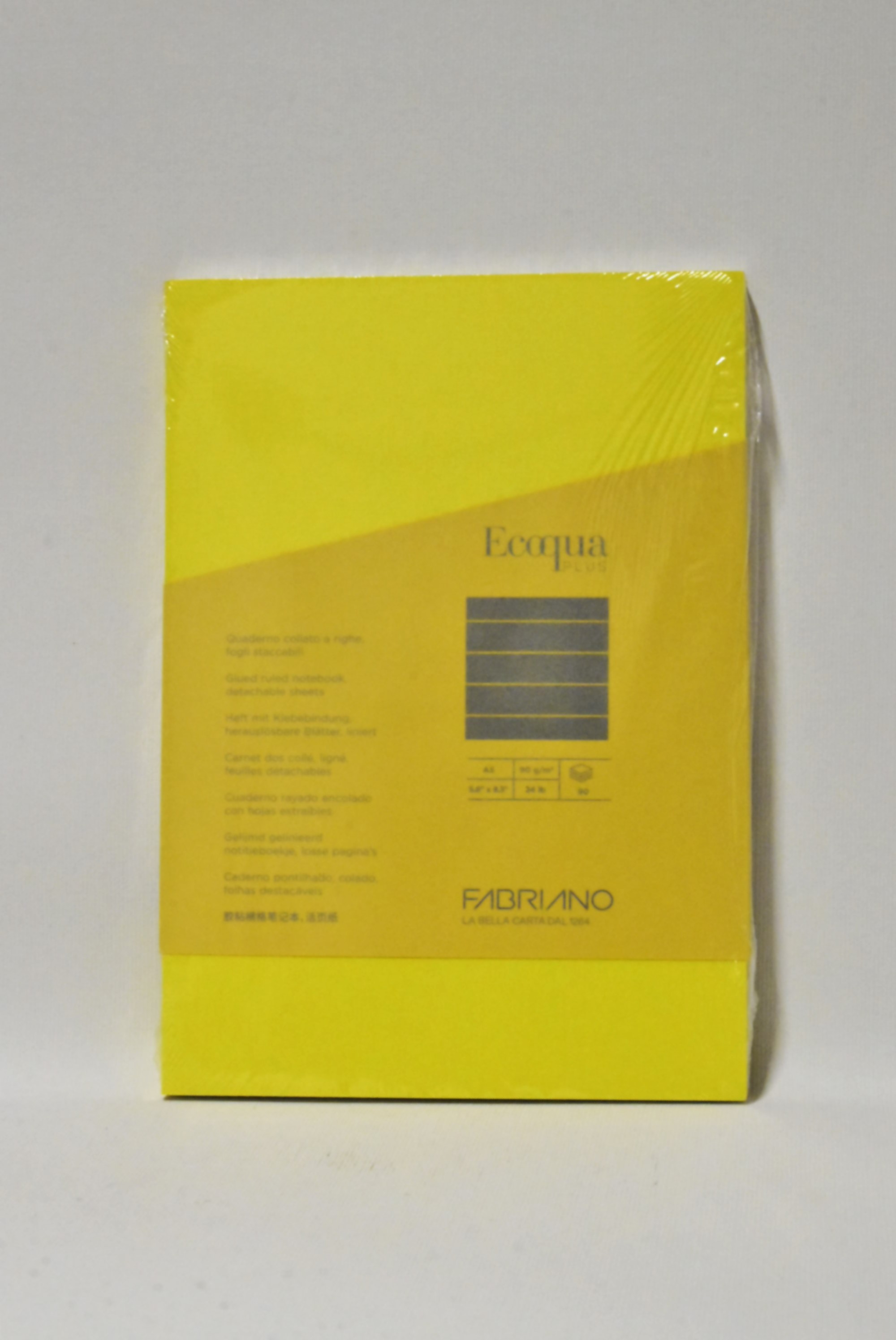 Fabriano Quaderno ECOQUA PLUS A5 collato a righe 90 gr