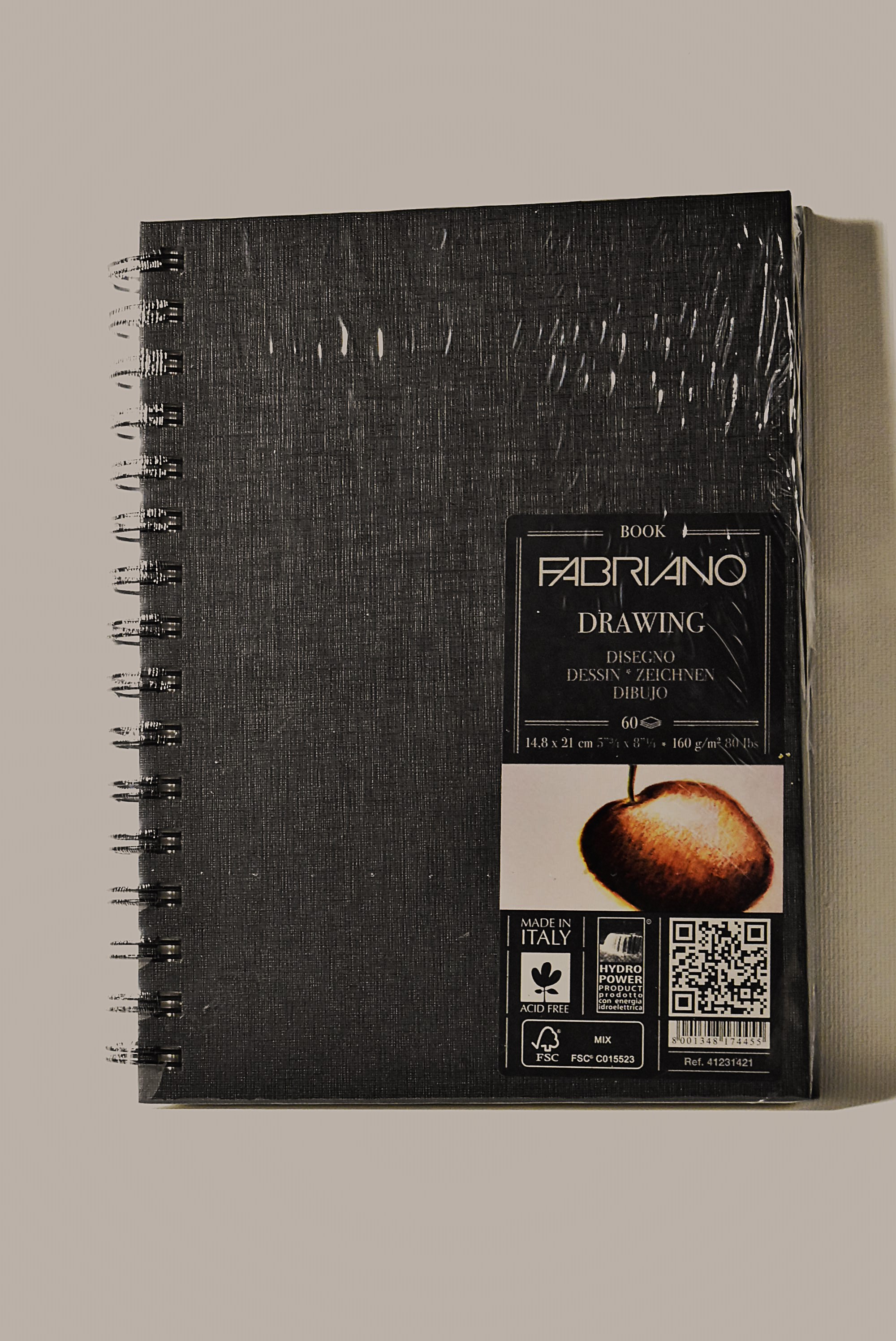 Fabriano Blocco da Disegno spiralato 60 fg gr 160