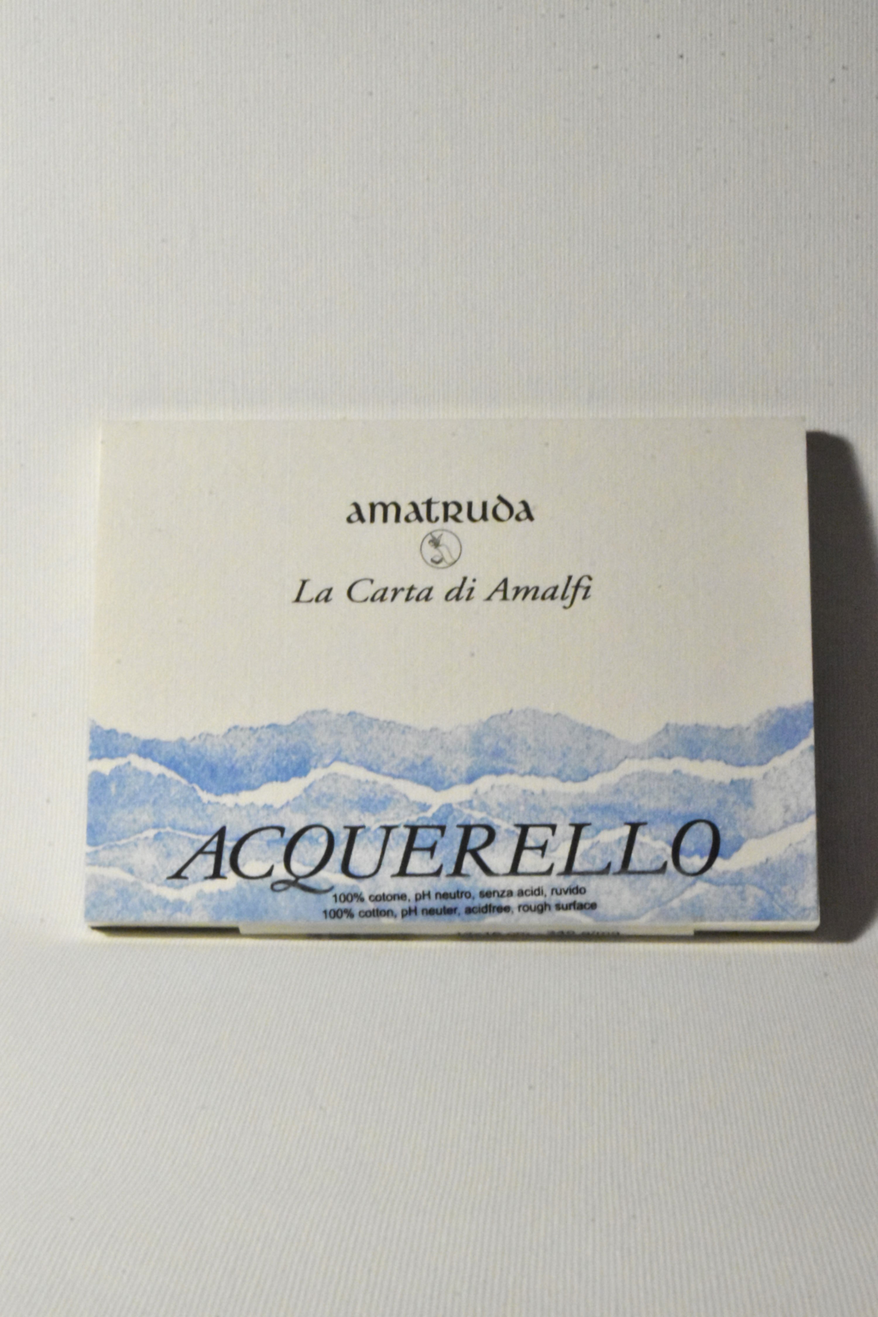 Amatruda Album per acquerello 12 fogli di cotone 100% 500 g/mq