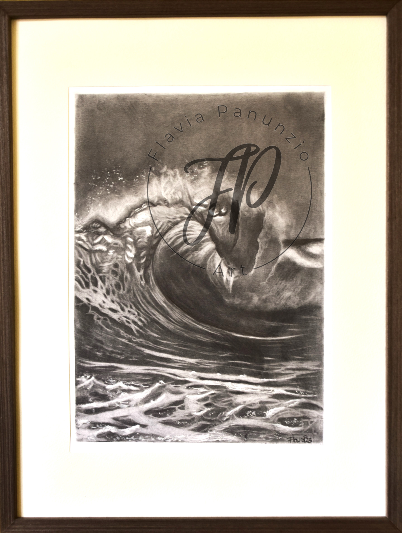 Disegno "Onda" di Flavia Panunzio