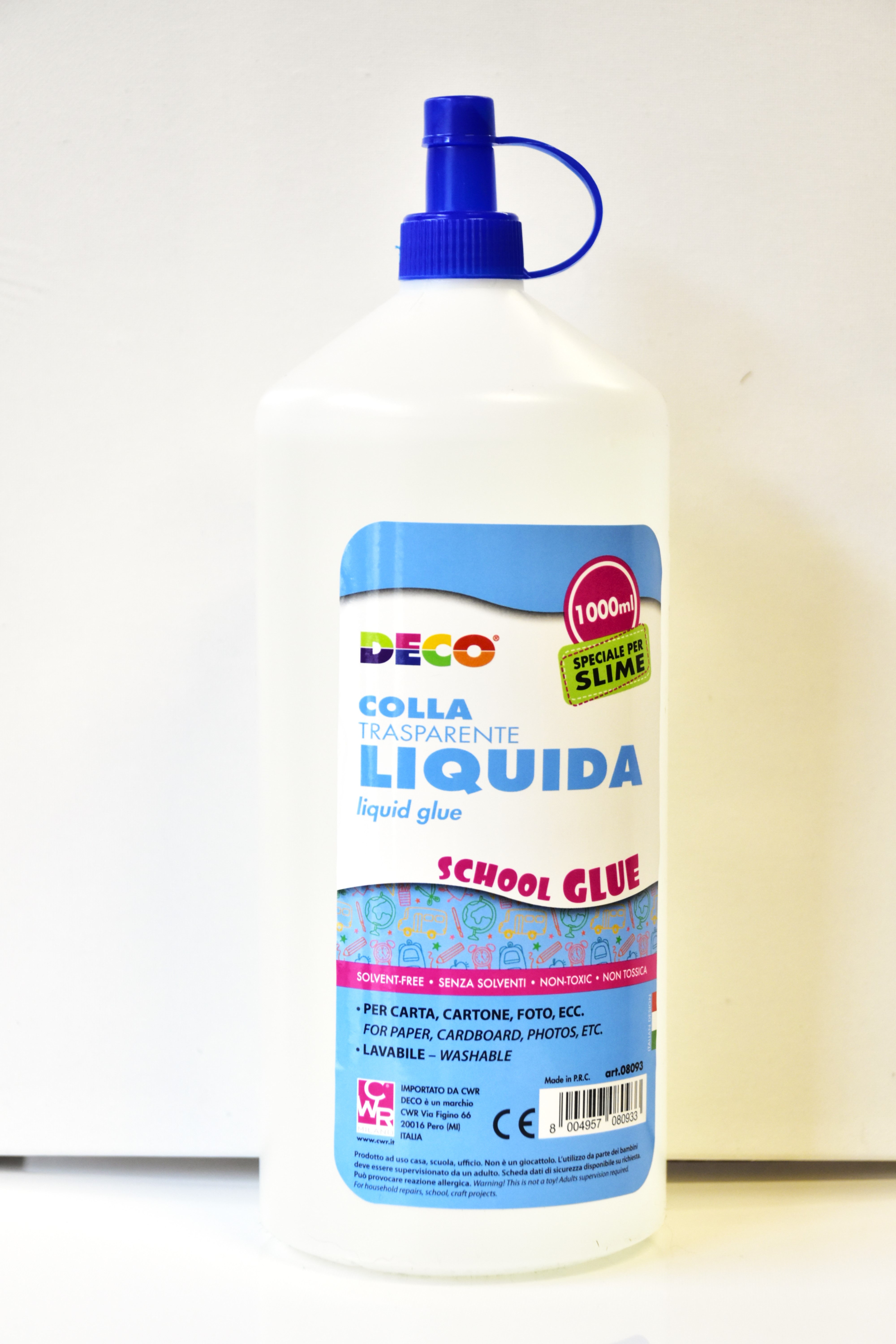 Colla Trasparente Liquida Deco 1lt