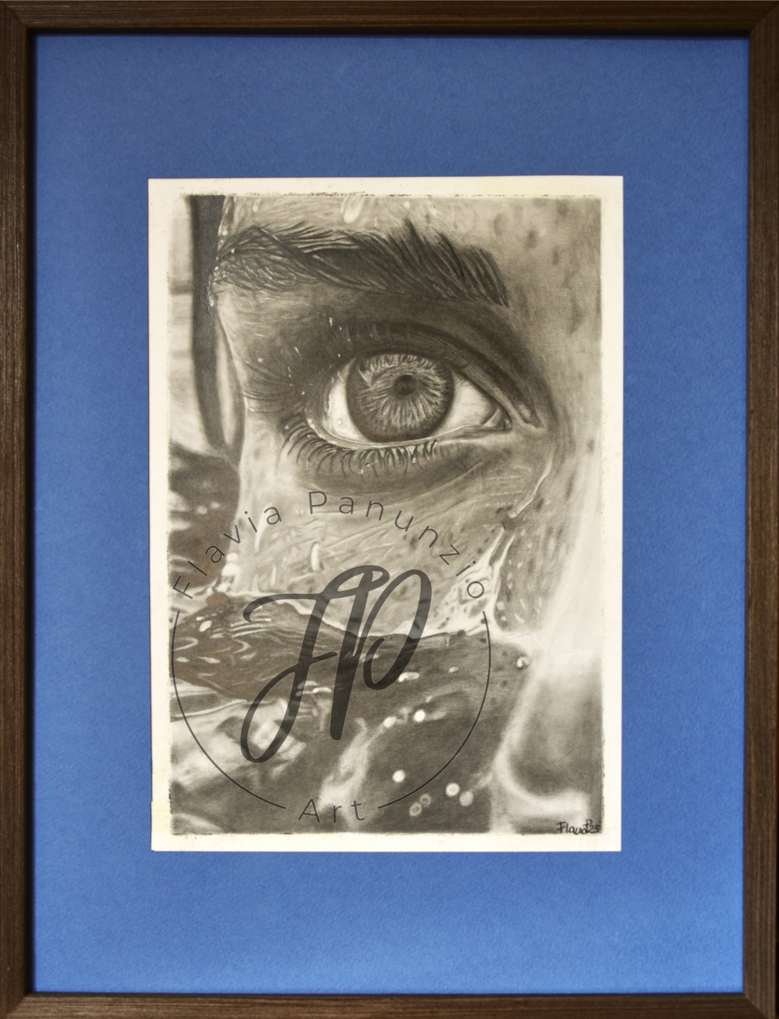 Disegno "Occhio" di Flavia Panunzio