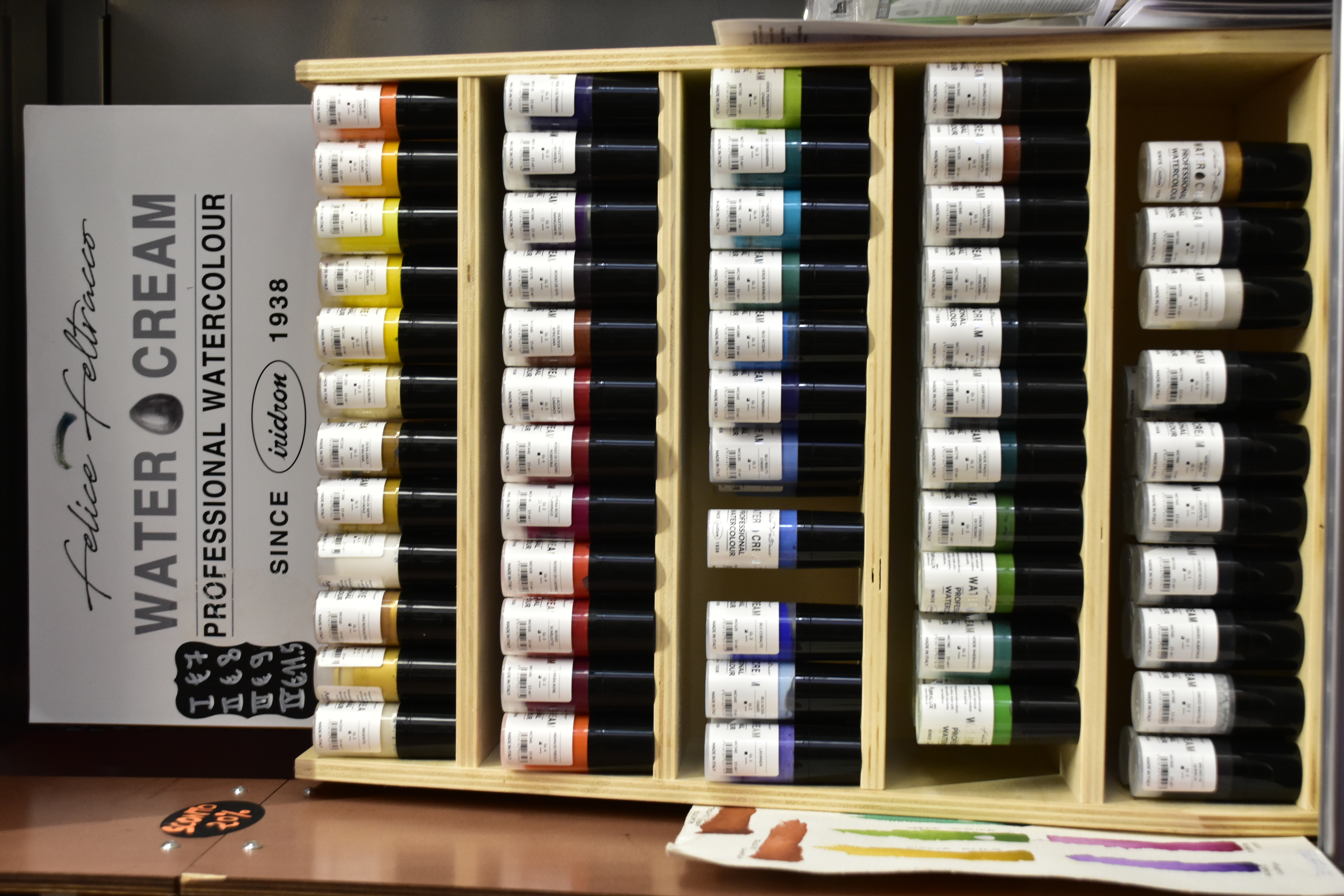 IRIDRON Colori acquerelli professionali Water Cream 15ml