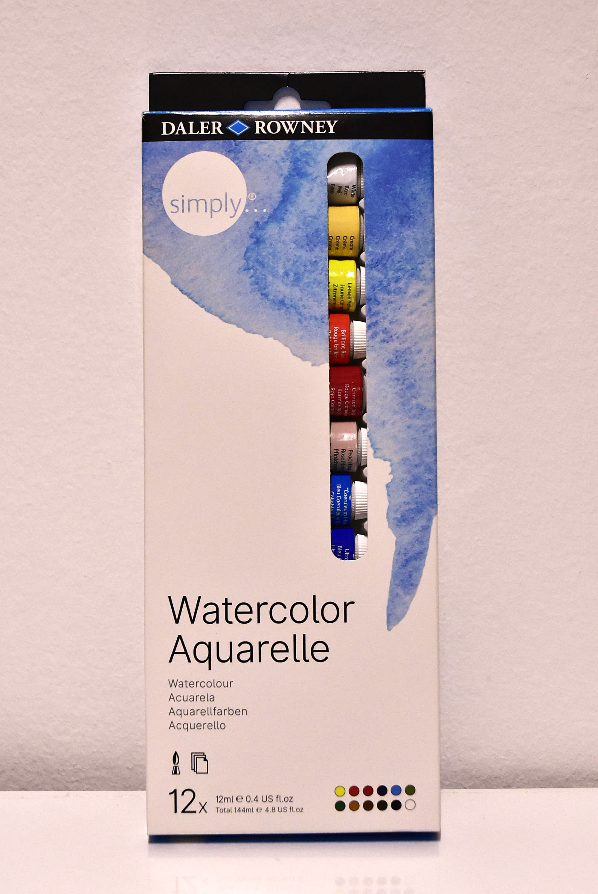 Simply Watercolour 12x12ml