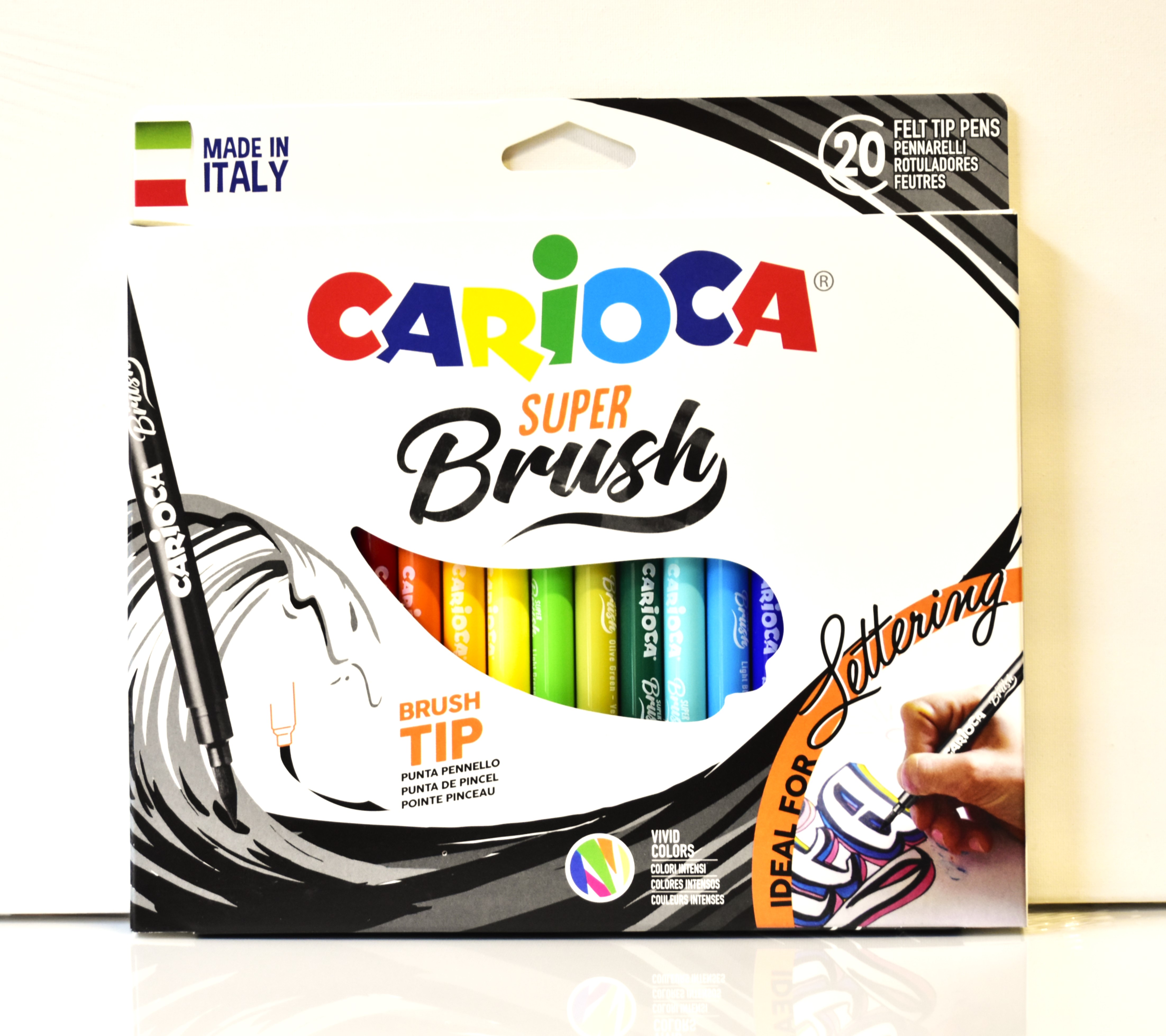 Carioca Super Brush 20 colori