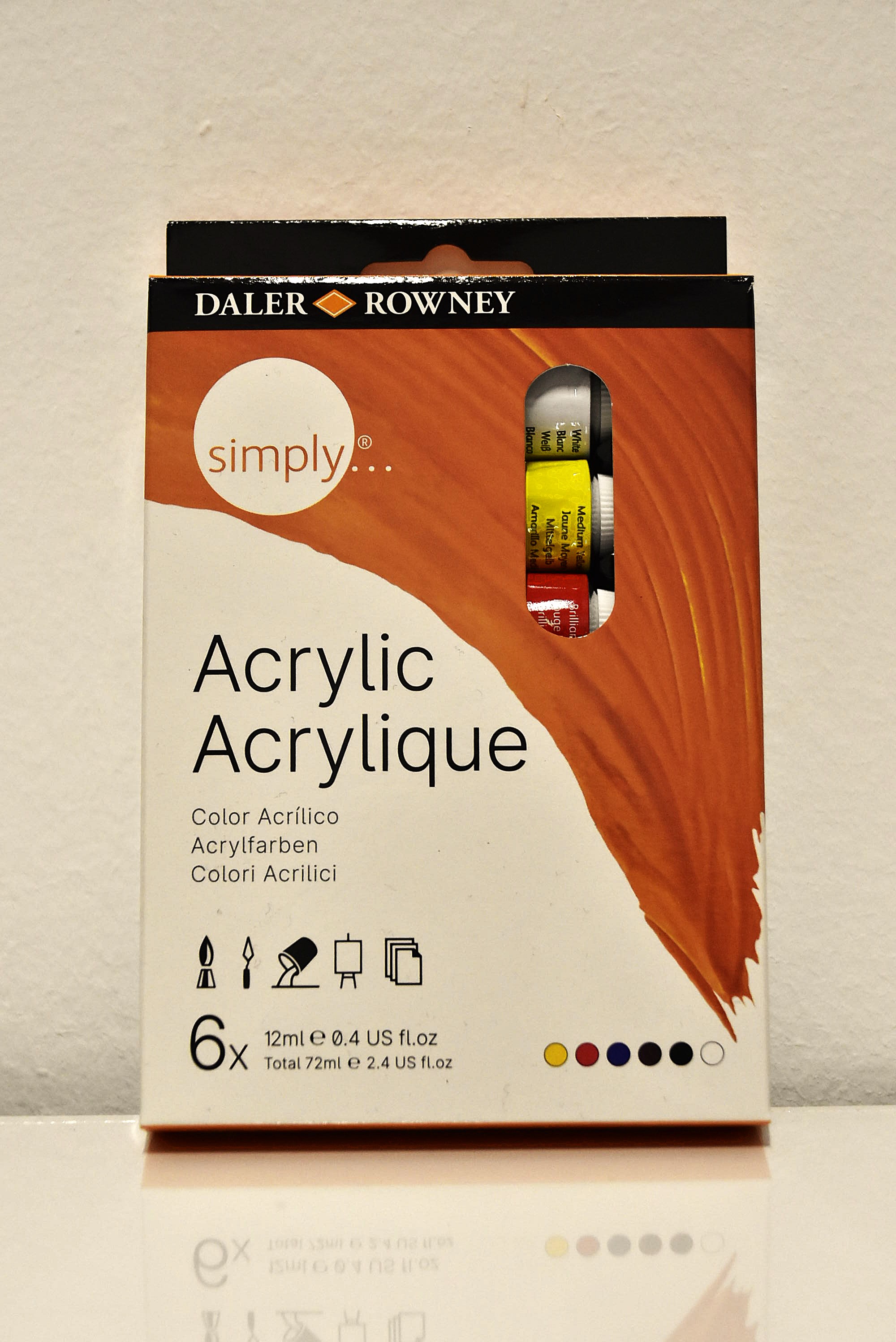 Simply Acrylic 6x12ml