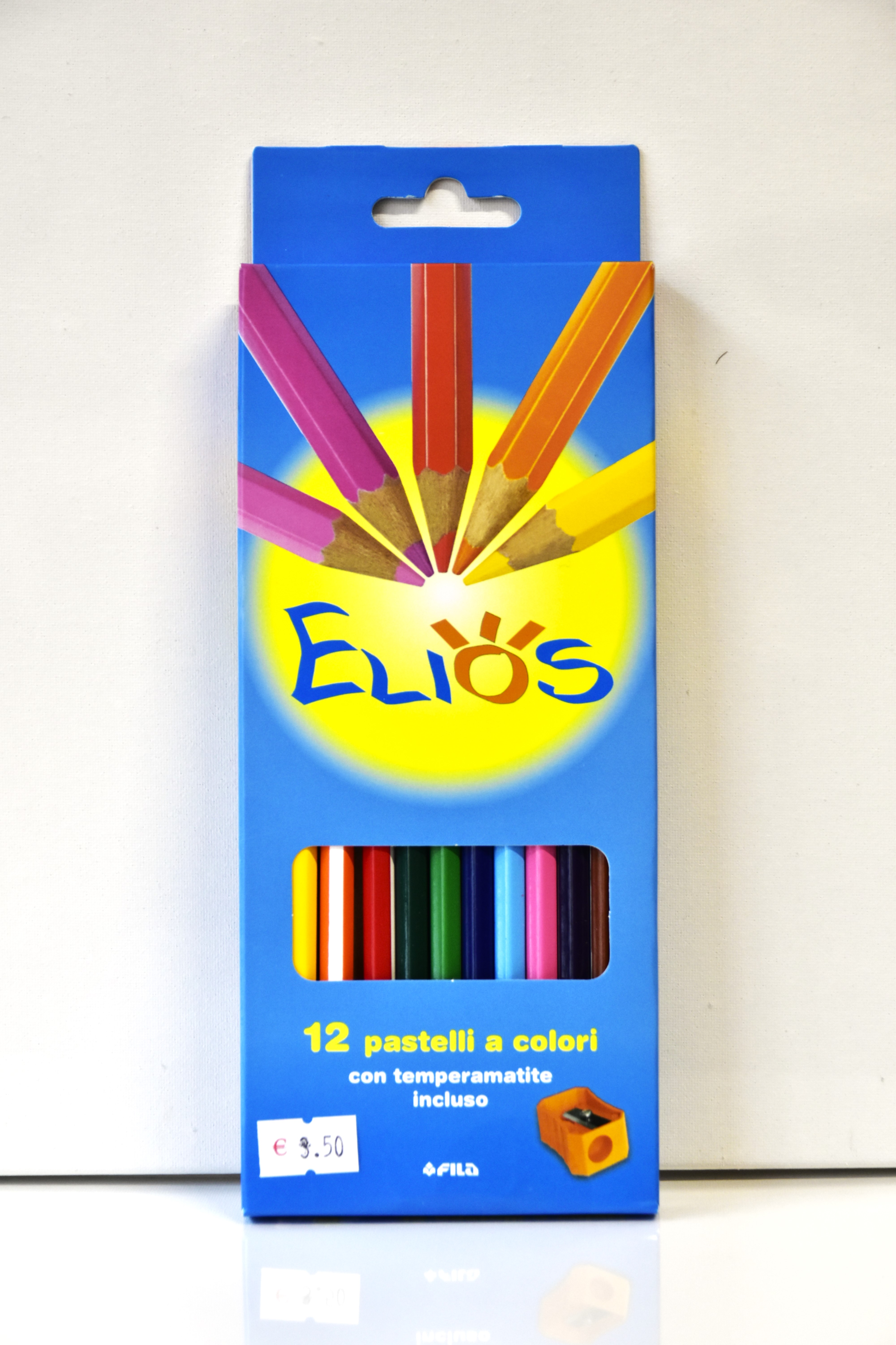 Elios Pastelli a Colori 12 pz