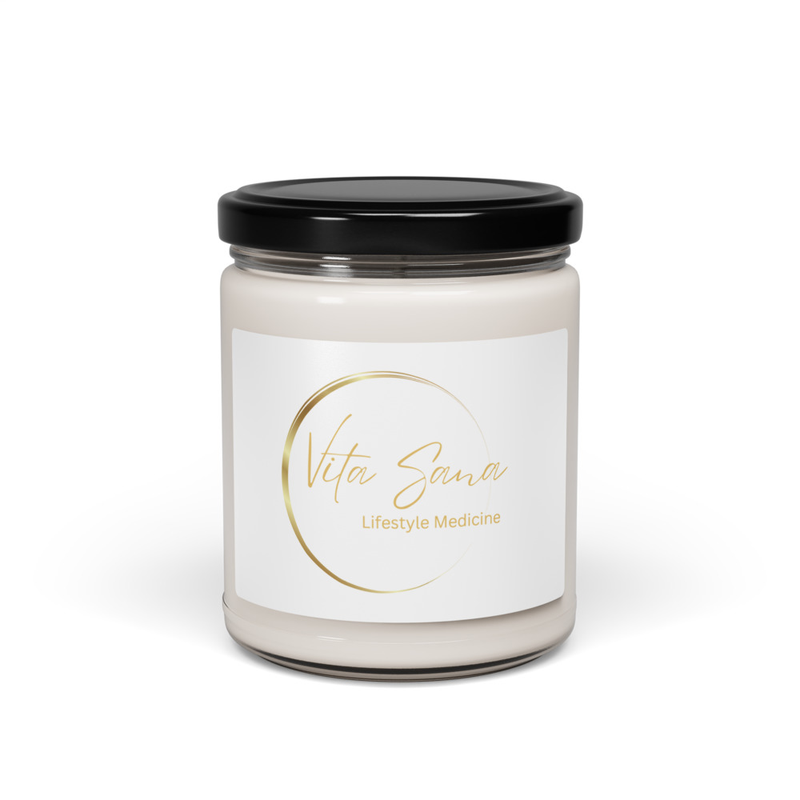 Scented soy candle