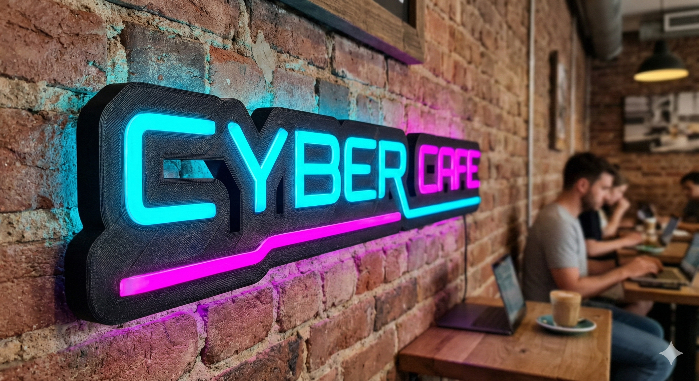 Avisos publicitarios iluminados