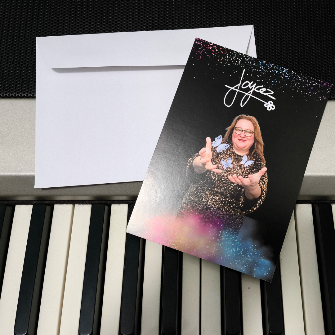 Gesigneerde foto ansichtkaart