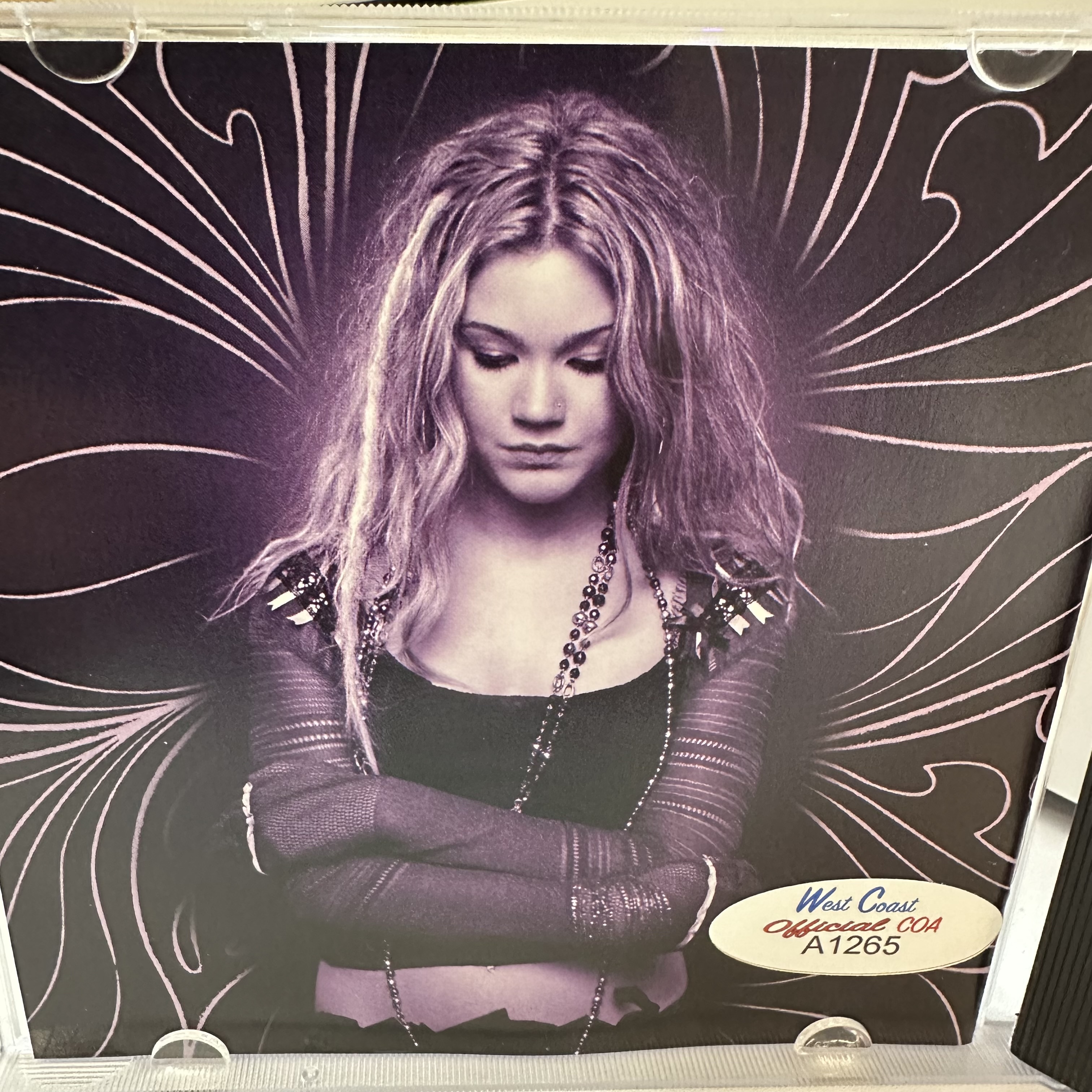A1265 joss Stone autographed CD mind, body and soul