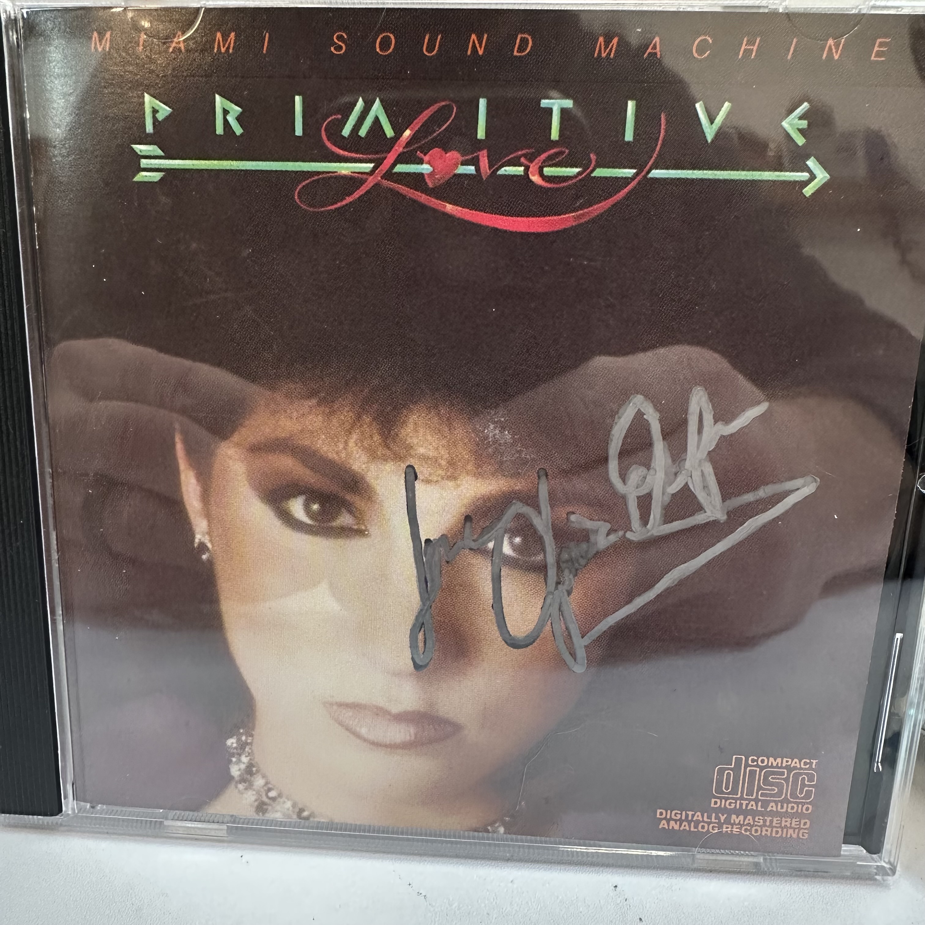 A1277 Miami sound machine signed cd autographed by Gloria Estephan