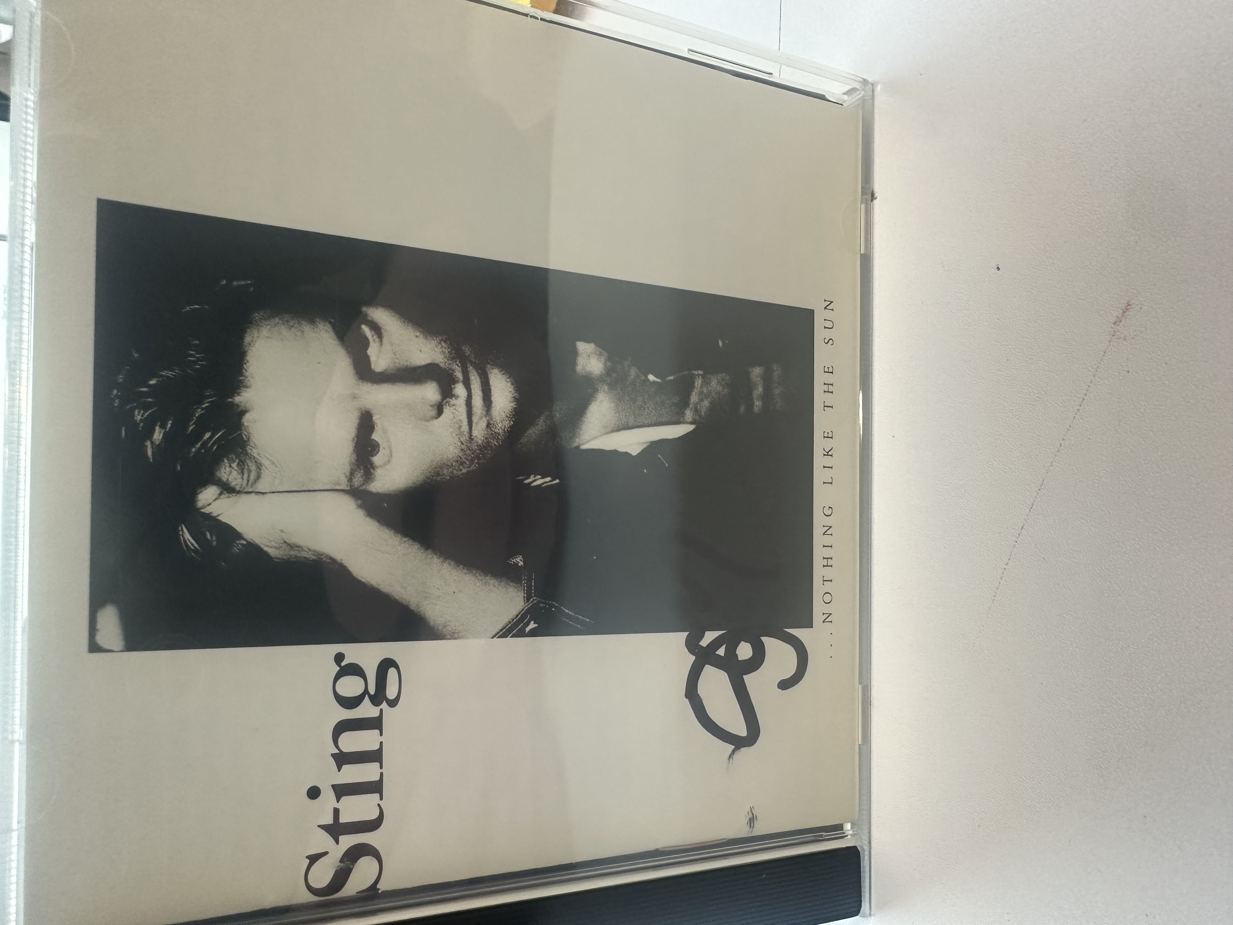 A1285 stinging nothing like this sun signed autographed CD
