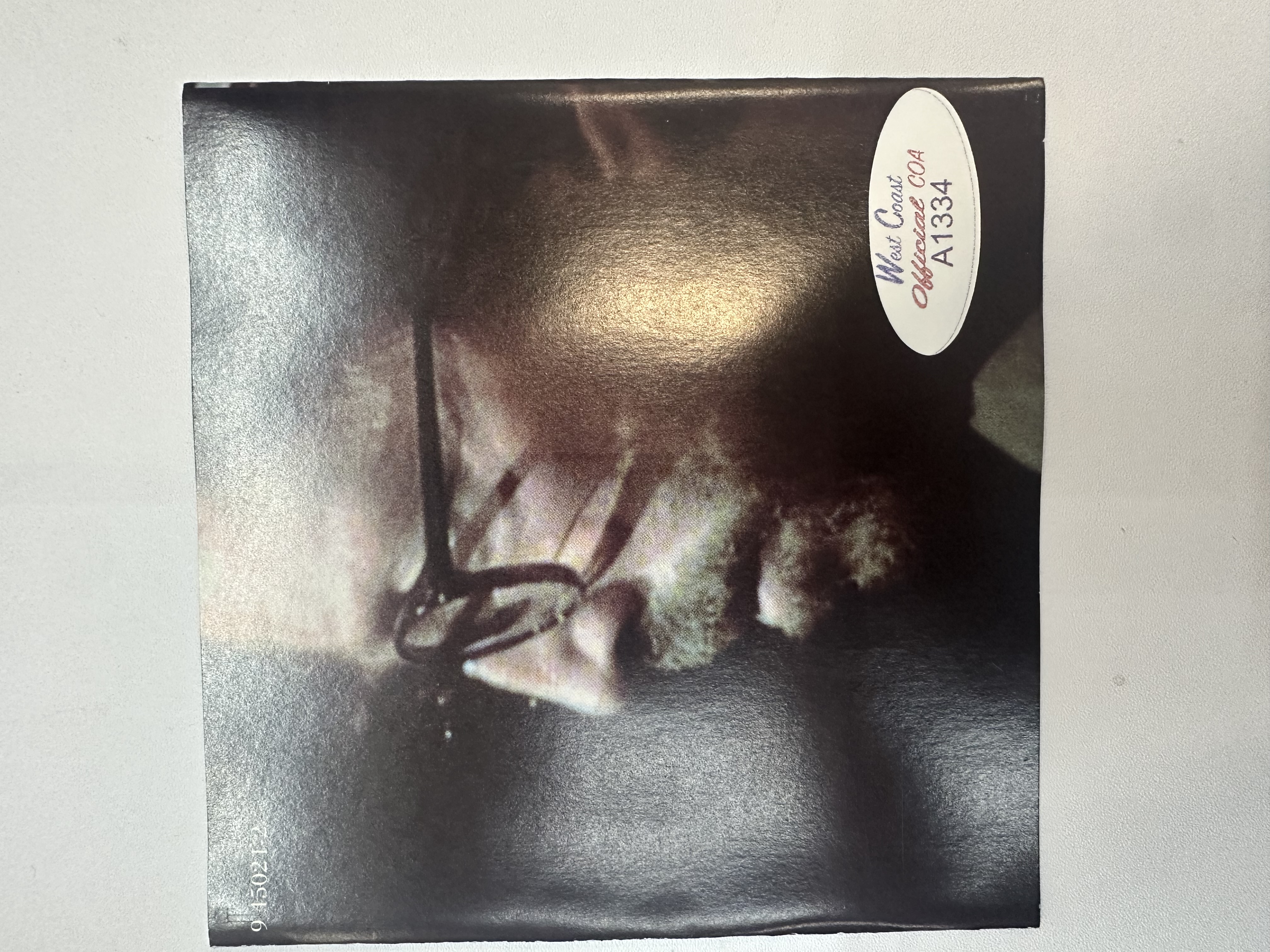 A1334 Eric Clapton unplugged signed autographed CD booklet