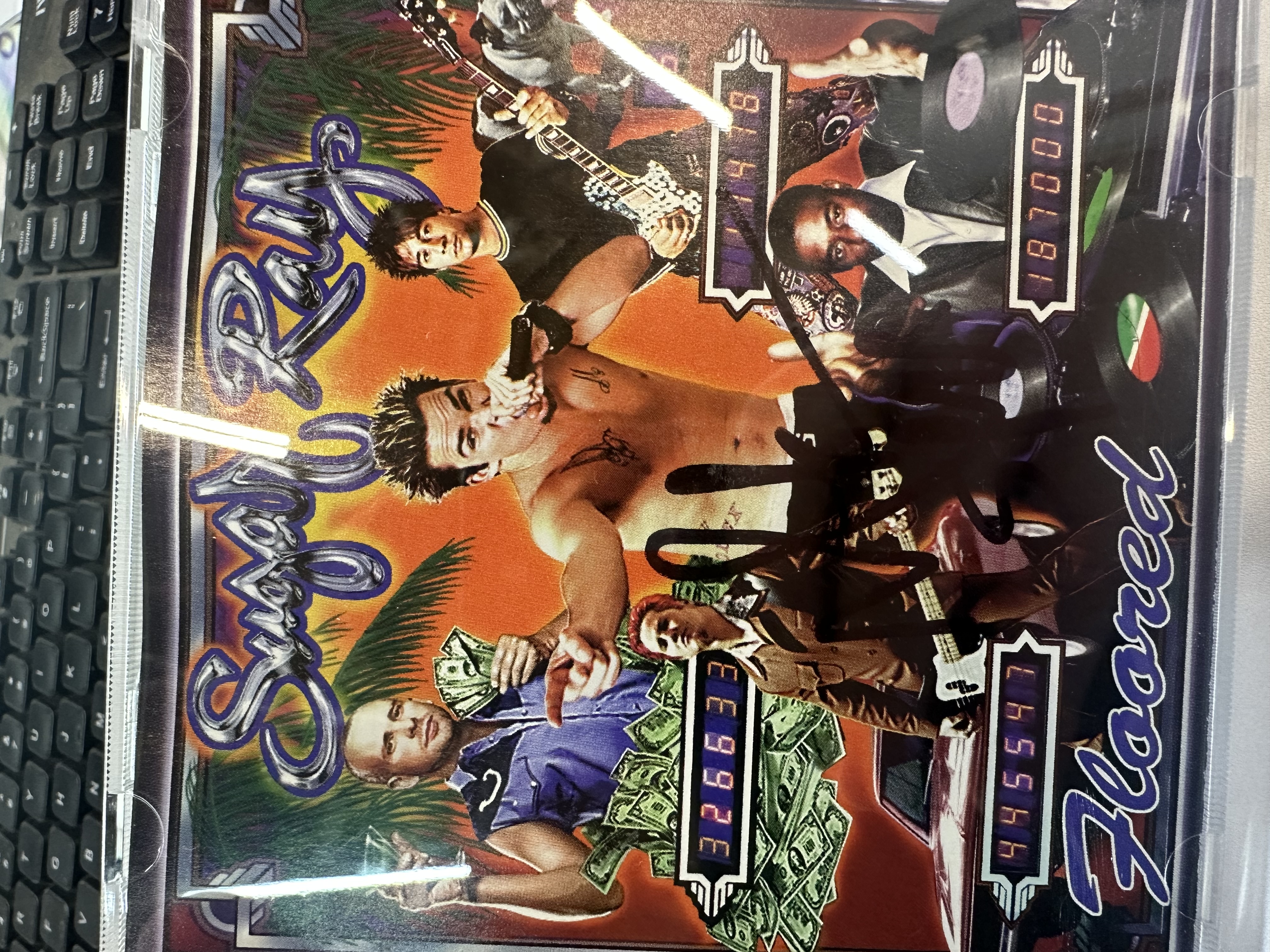 A1347 sugar Ray floored signed autographed CD booklet signed by lead singer Mark McGrath