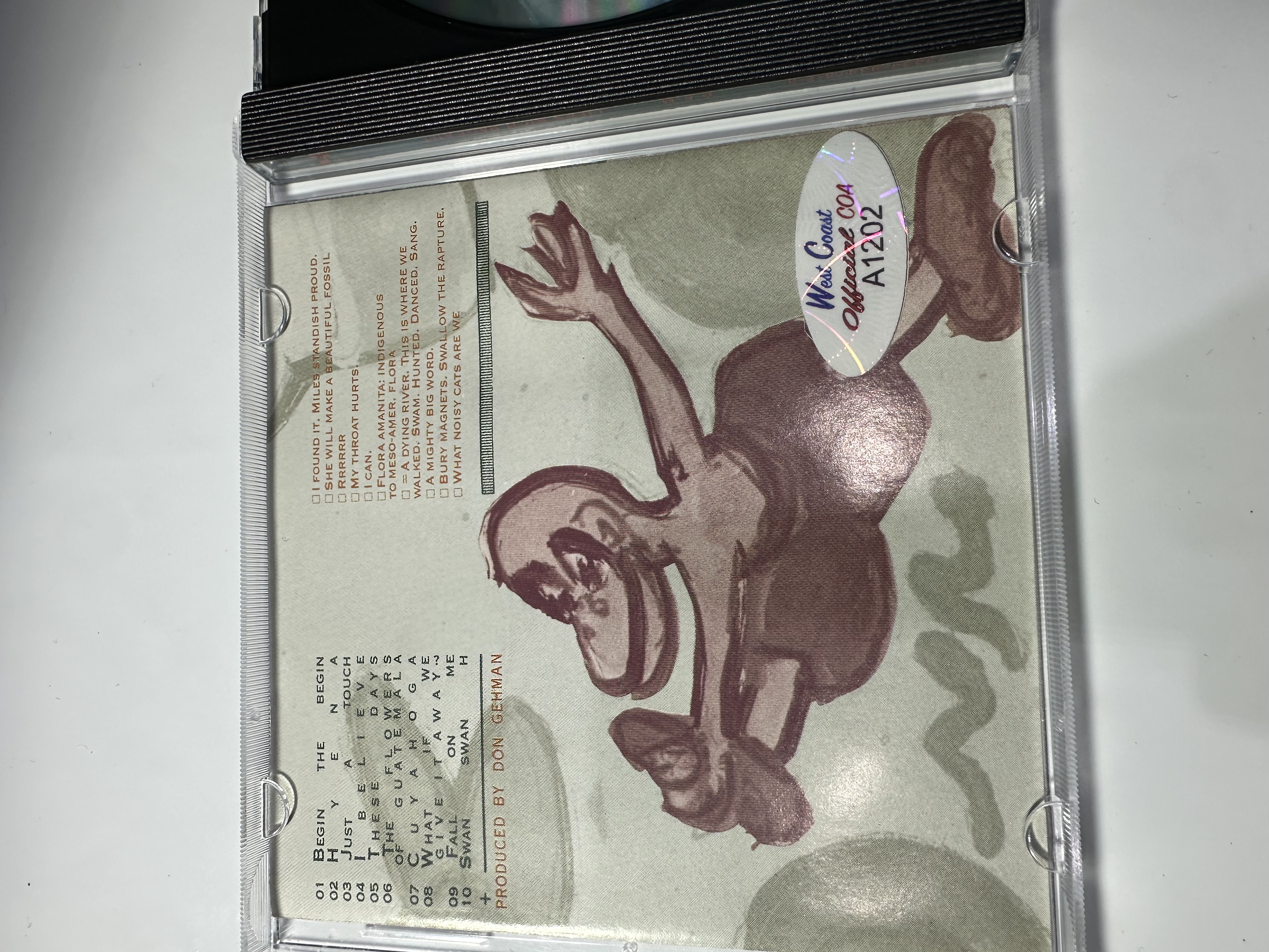 A1202 R.E.M. Life’s rich pageant signed, autographed CD by whole band
