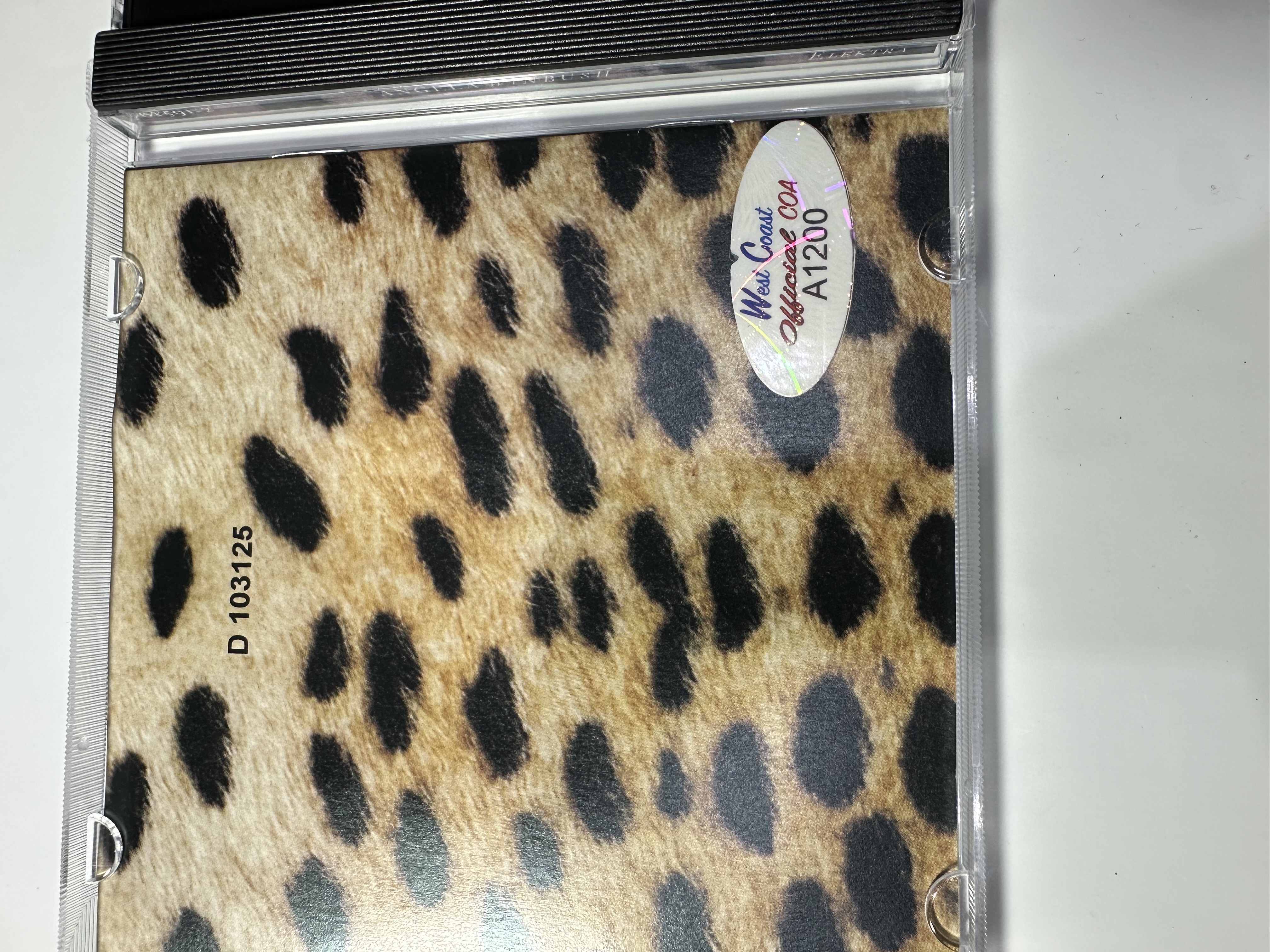 A1200 Angela Winbush assigned autographed CD