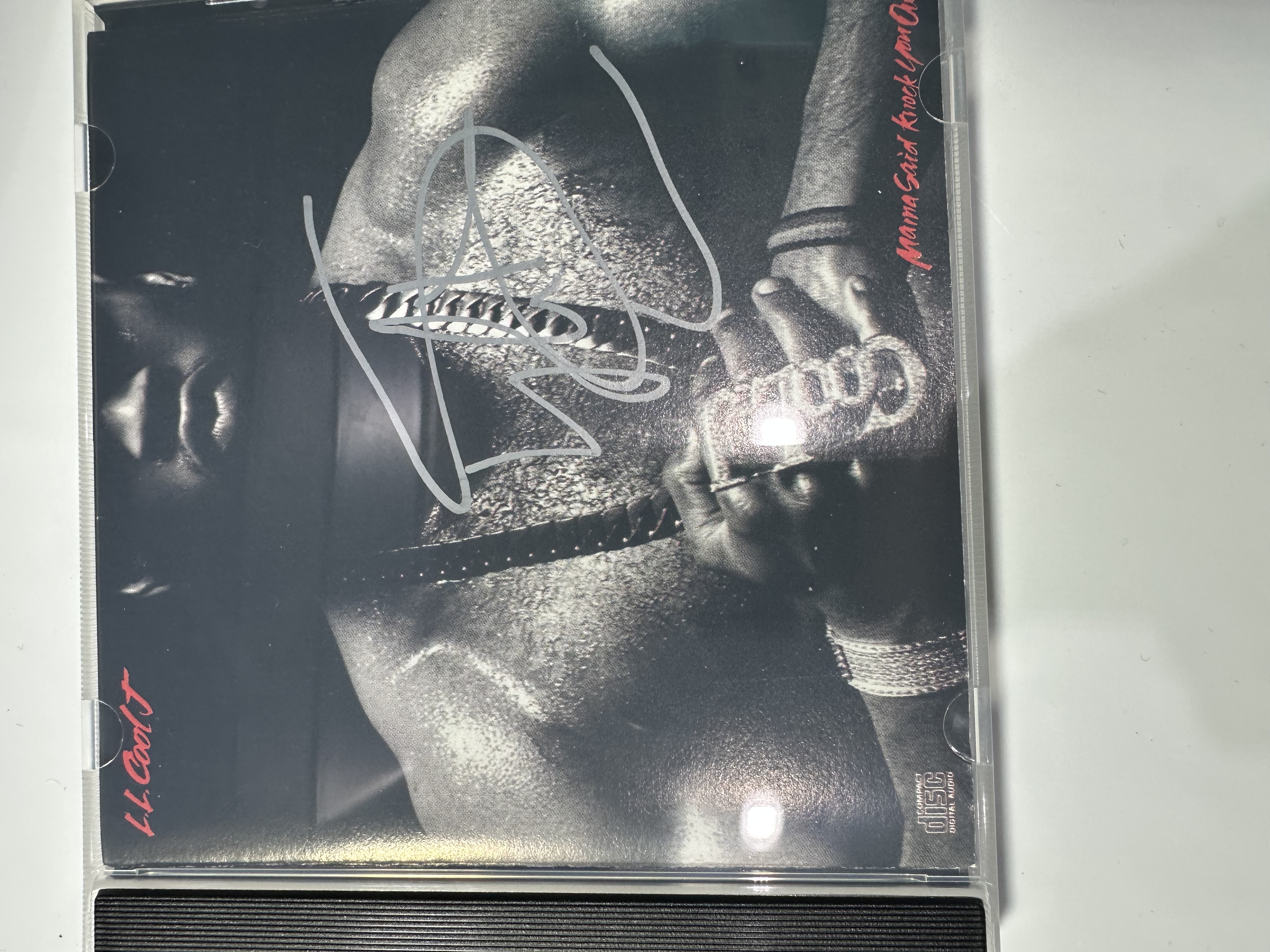 A1207 LL Cool J mama said knock you out signed autographed CD