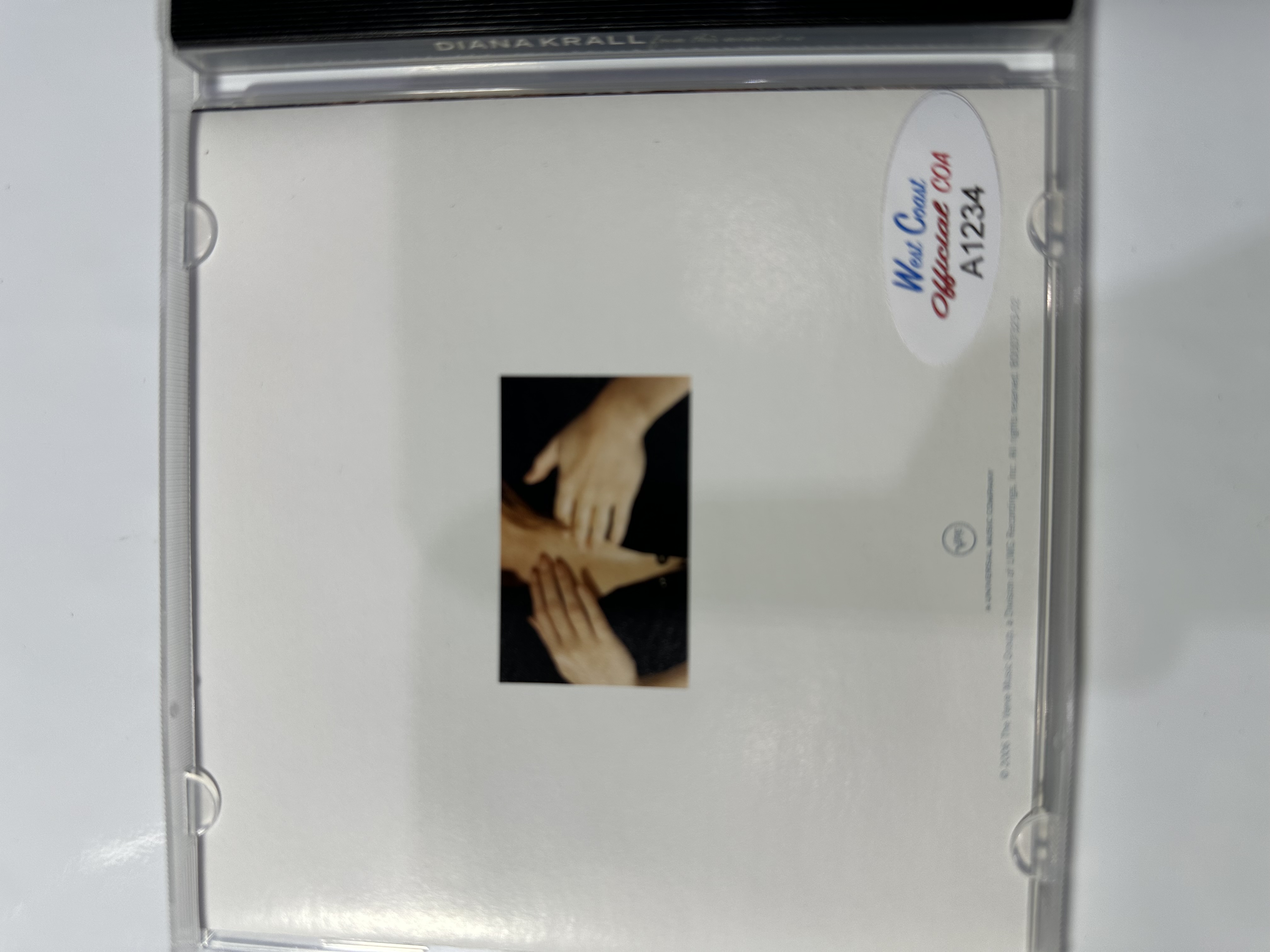 A1234 Dana crawl from this moment on signed autographed CD